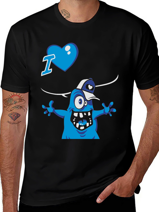 I Heart Monster Graphic T-Shirt - Fun & Unique