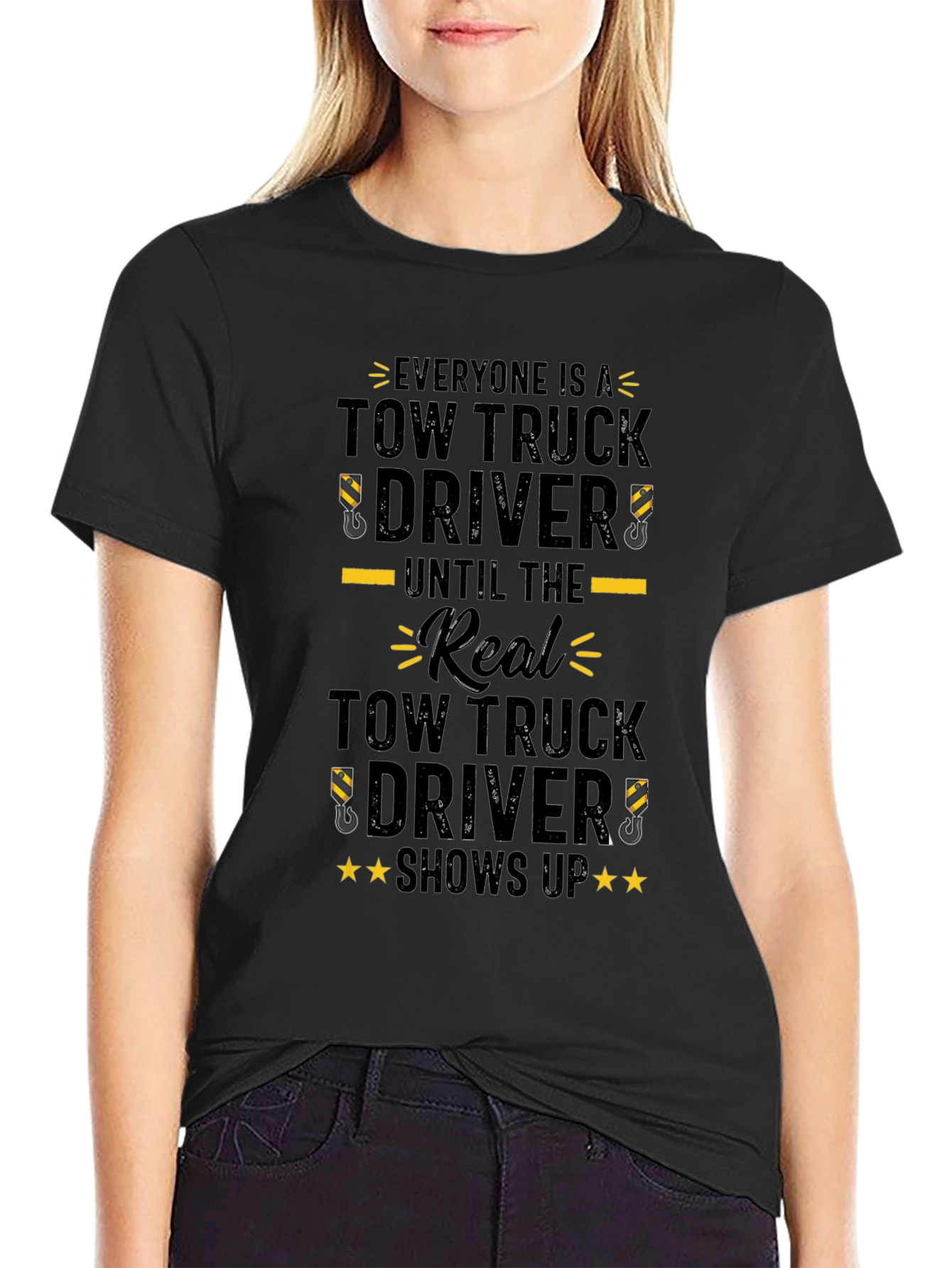 Tow Truck Driver Graphic T-Shirt