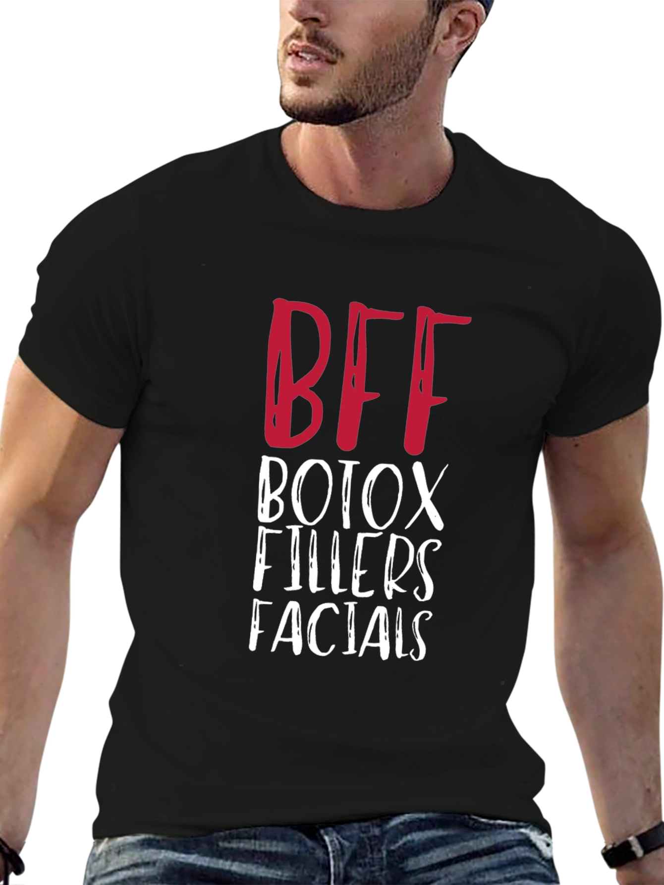 BFF Botox Fillers Facials Graphic Tee