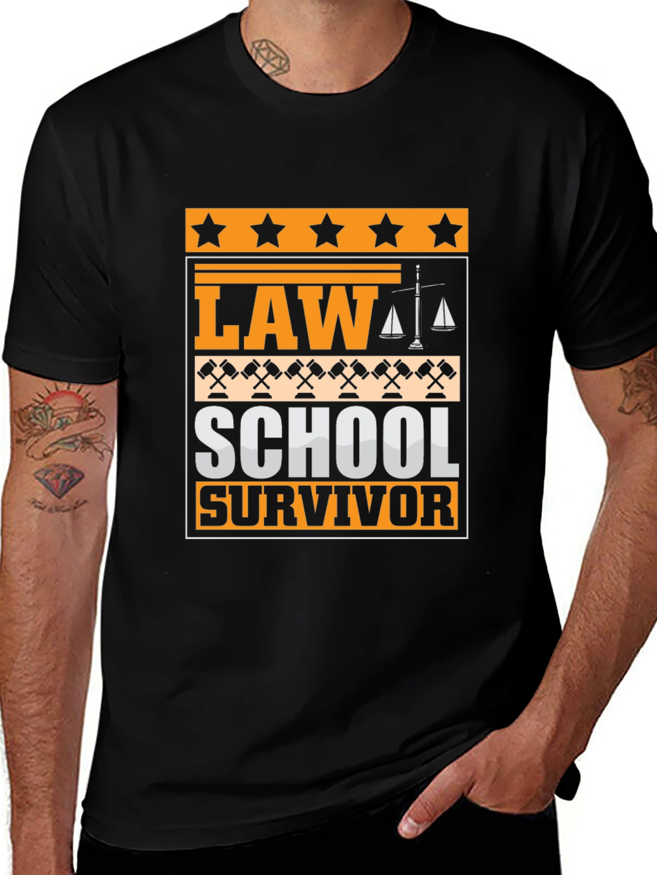 Law School Survivor Graphic Tee