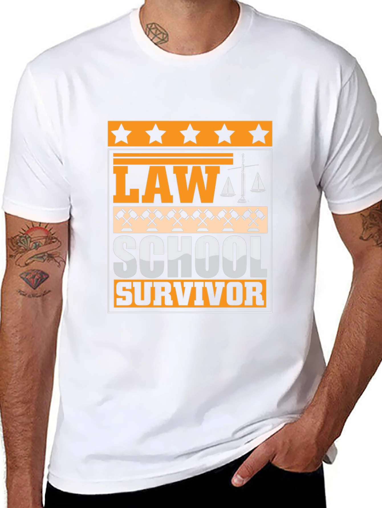 Law School Survivor Graphic Tee