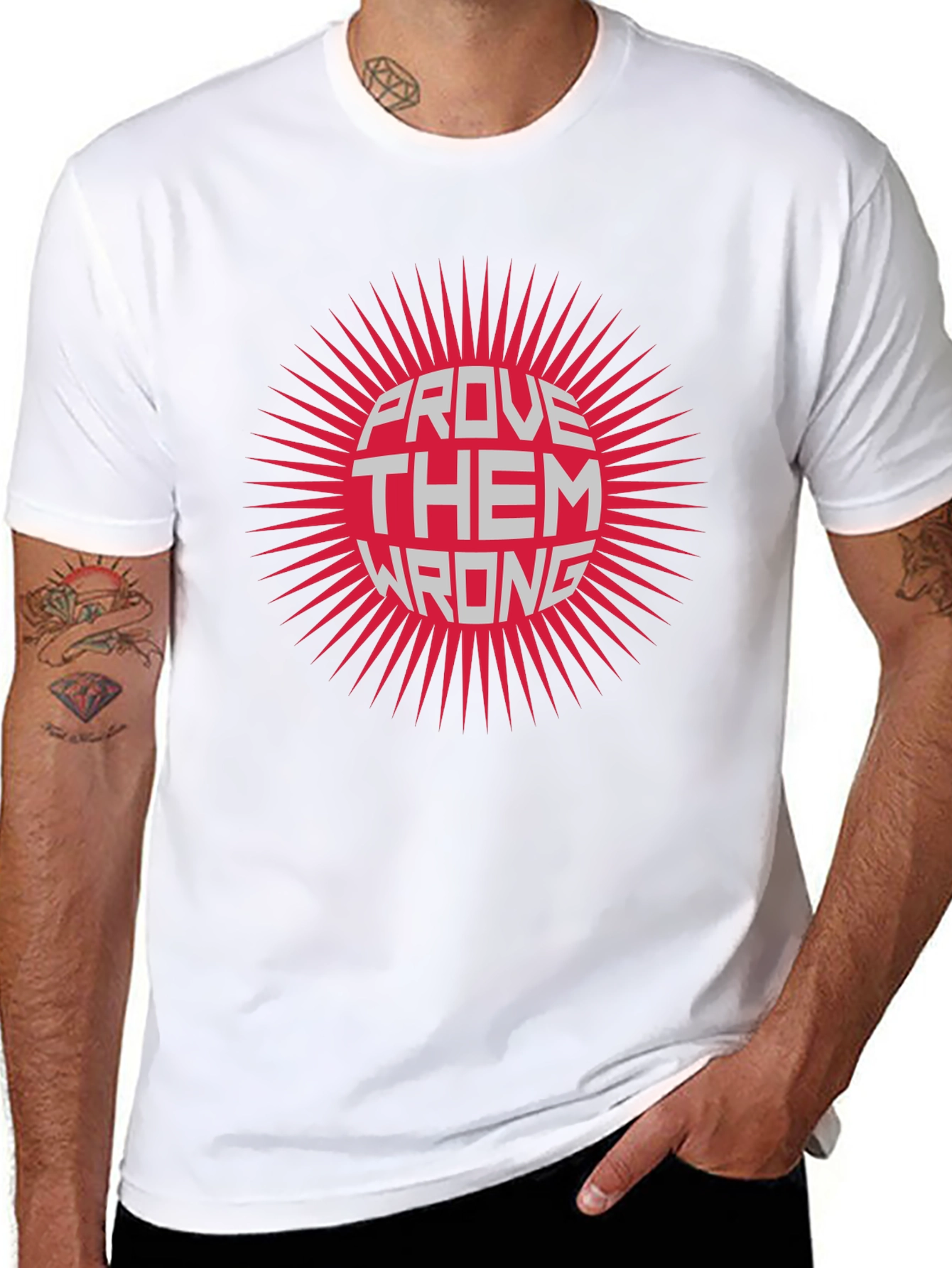 Prove Them Wrong Graphic Tee - Black