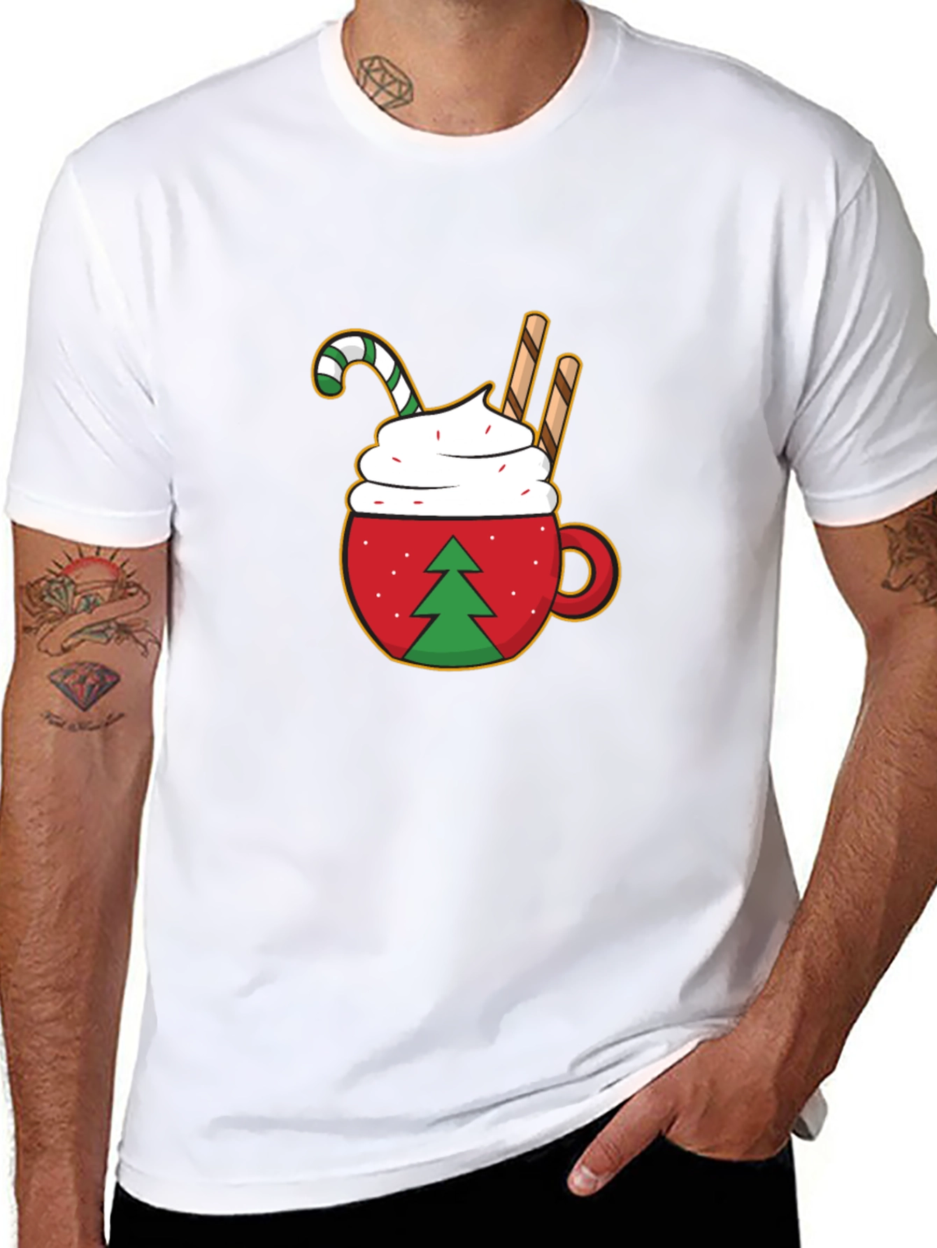 Festive Hot Cocoa Graphic Tee