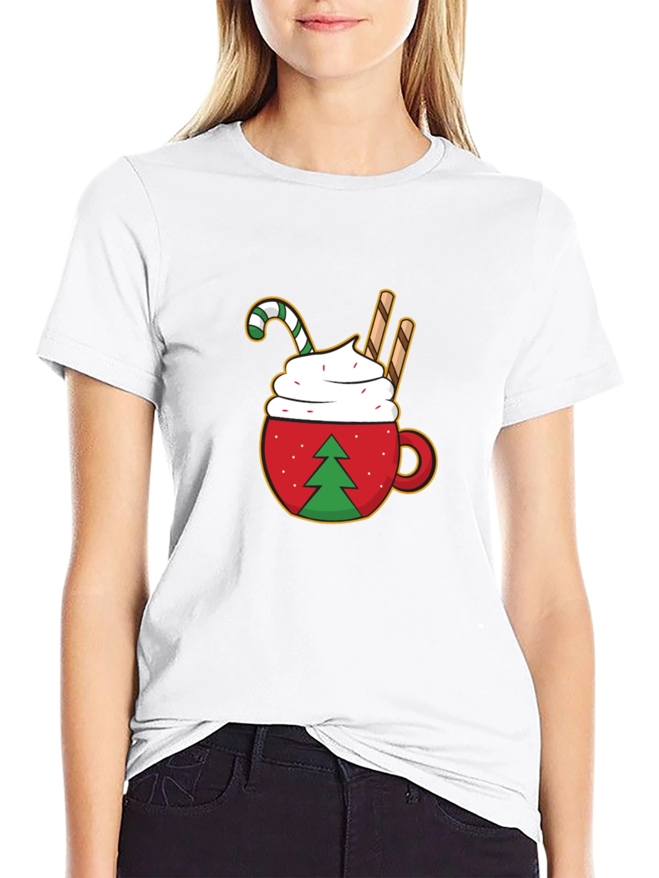 Festive Hot Cocoa Graphic Tee