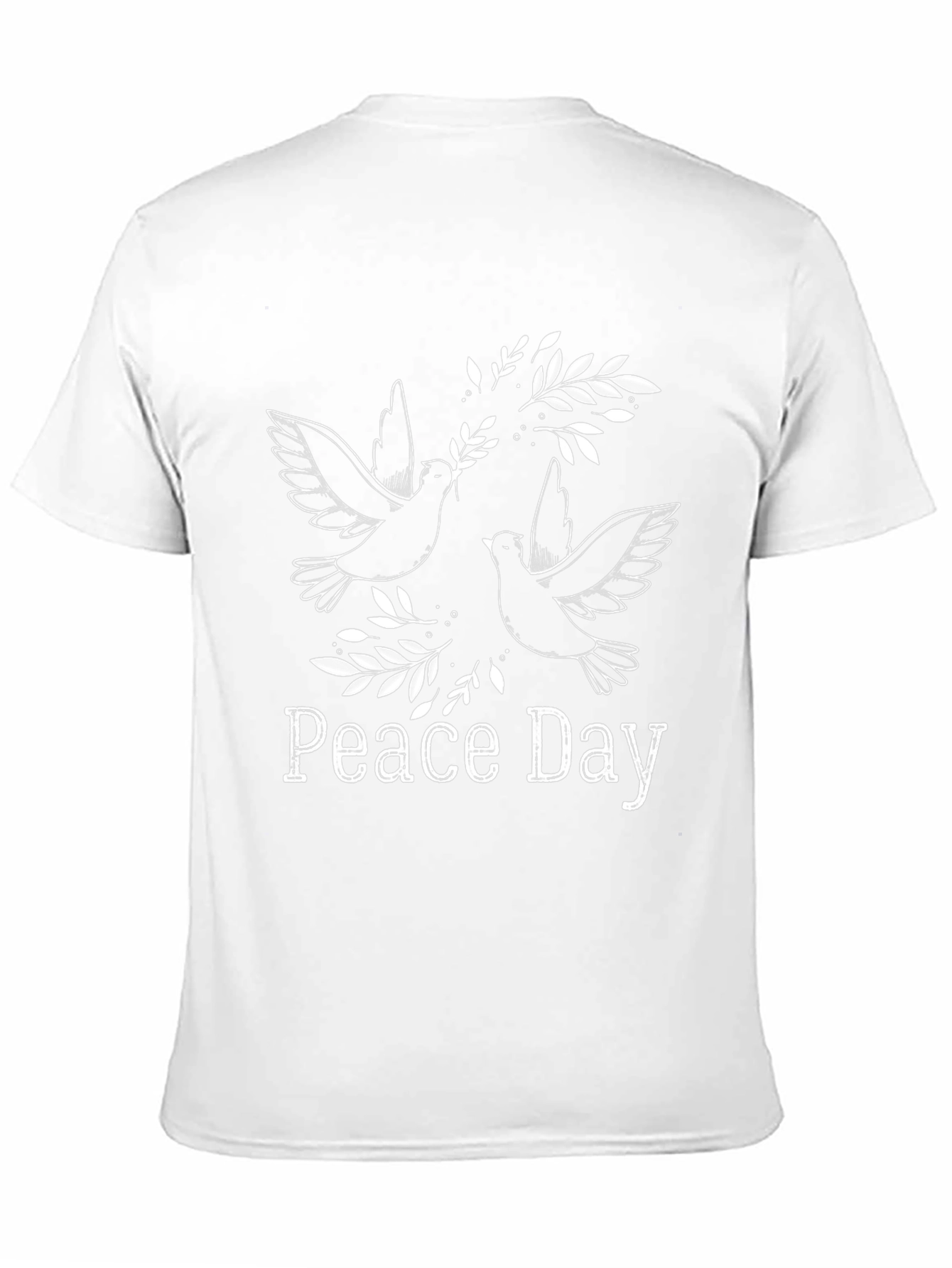 Peace Day Dove Graphic T-Shirt