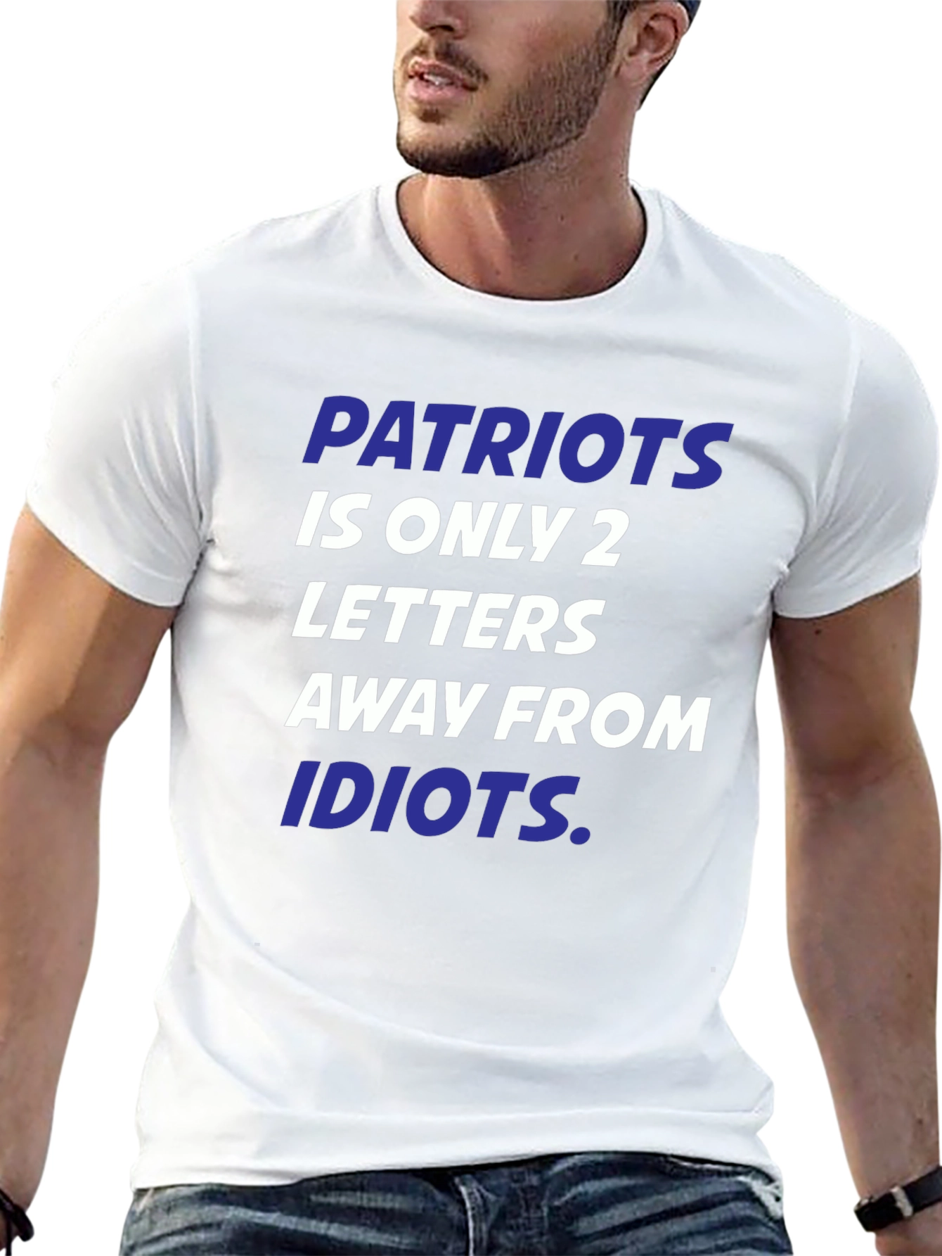 Patriots Idiots Funny T-Shirt