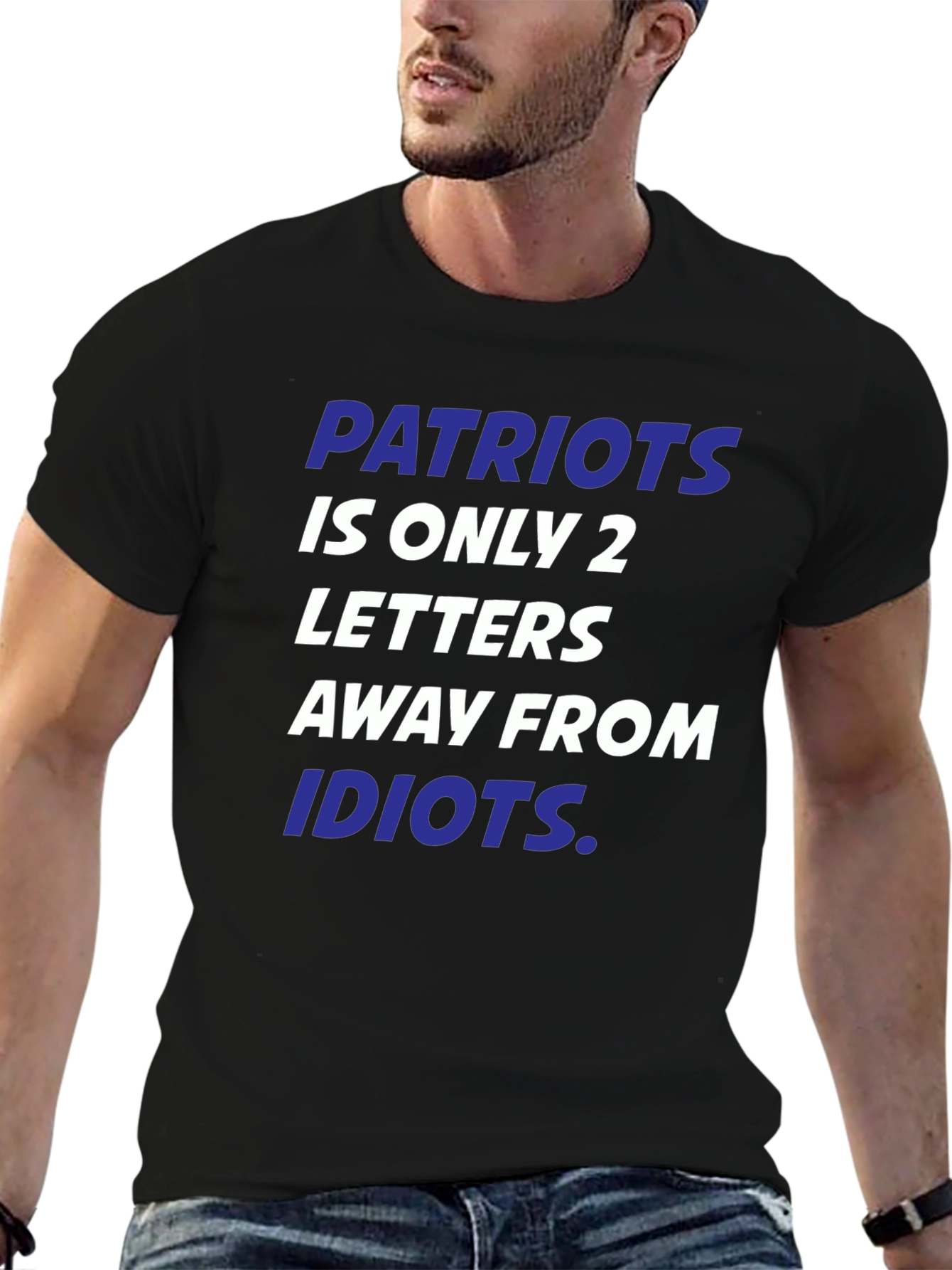Patriots Idiots Funny T-Shirt