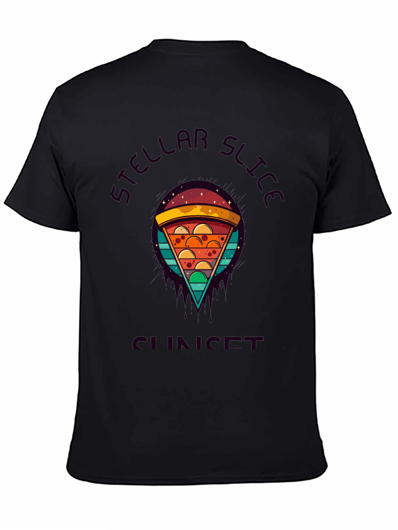Stellar Slice Sunset Graphic Tee