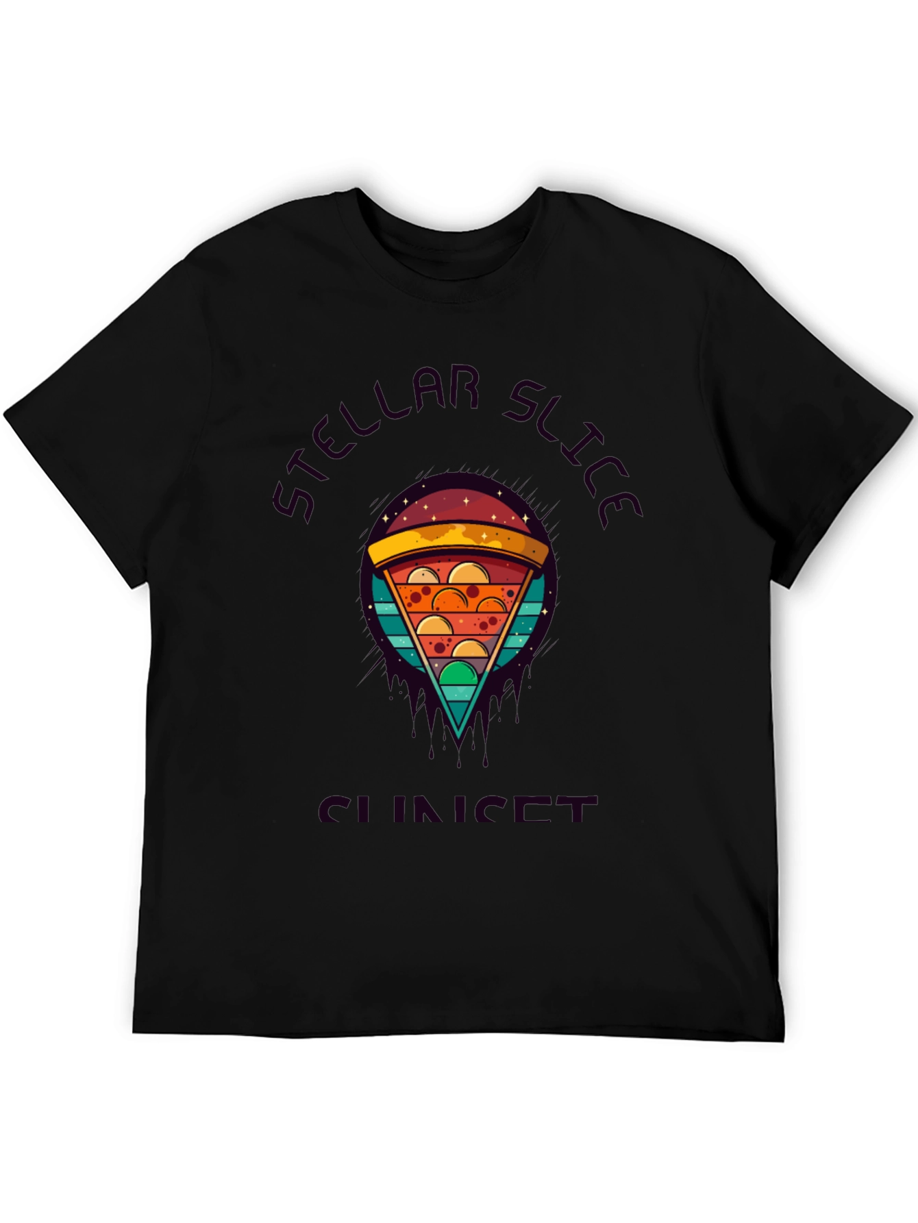 Stellar Slice Sunset Graphic Tee