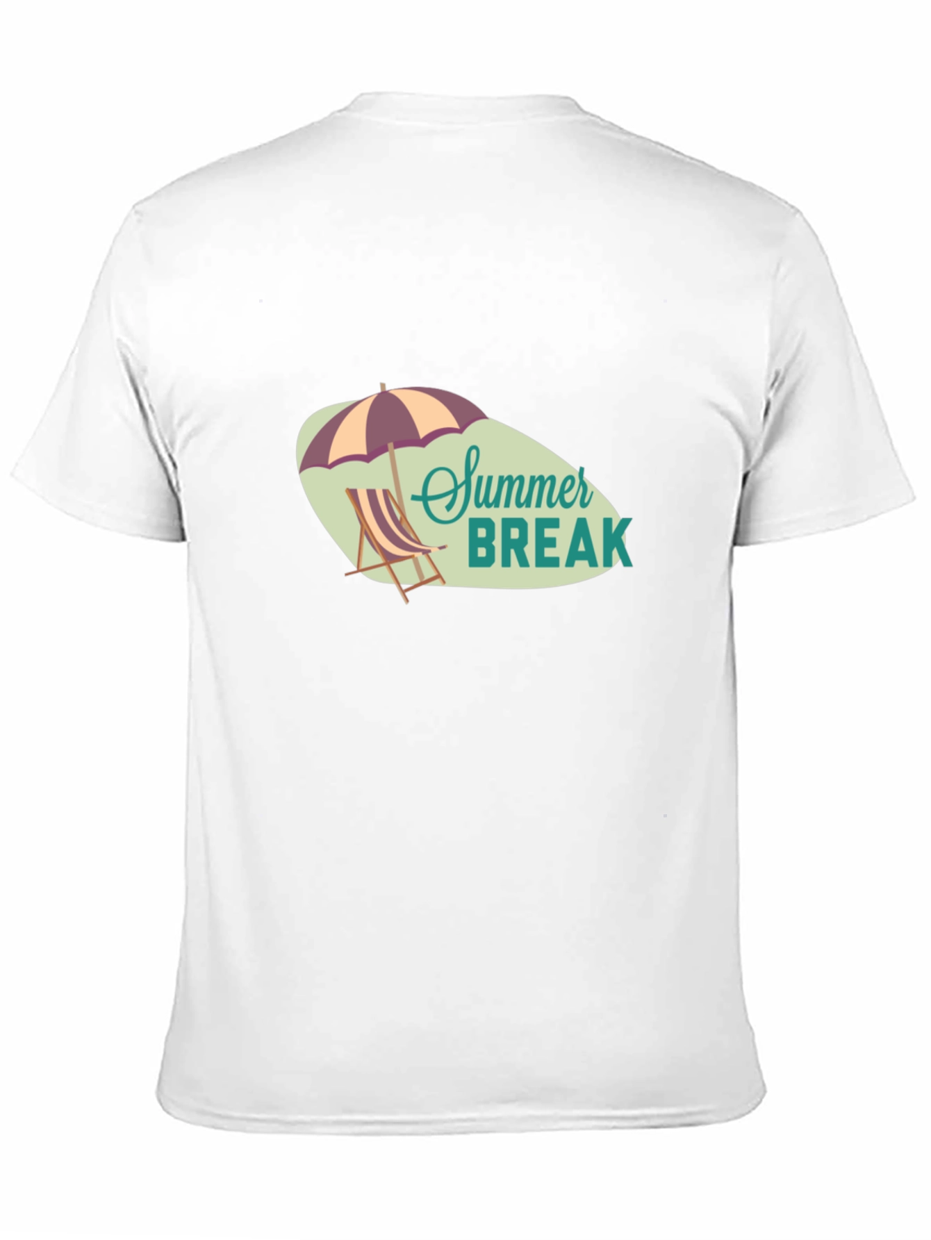 Summer Break Graphic Tee - Mens Black T-Shirt