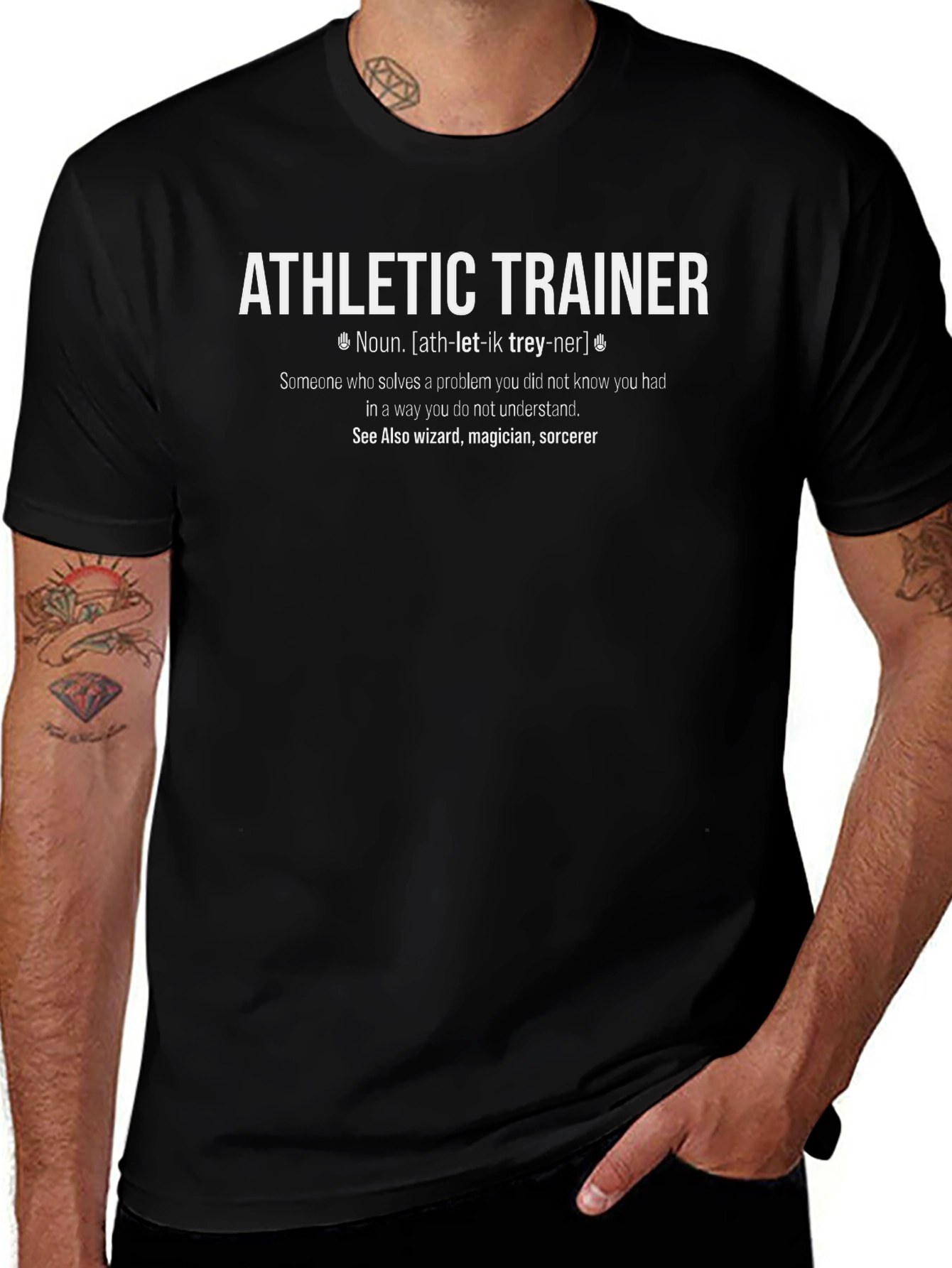 Athletic Trainer Definition Graphic Tee