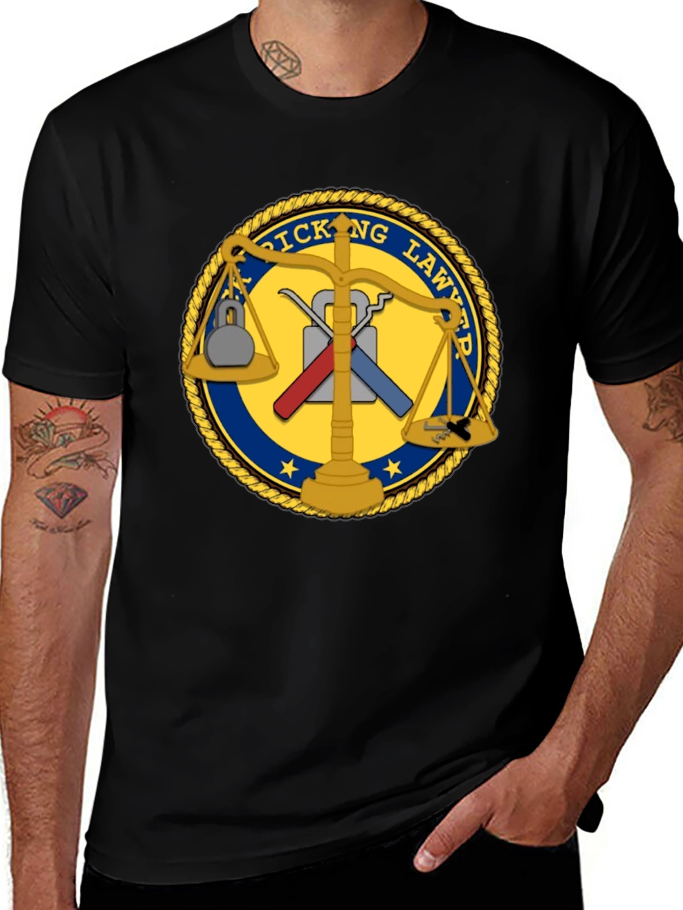 Lock Picking Lawyer Mens T-Shirt