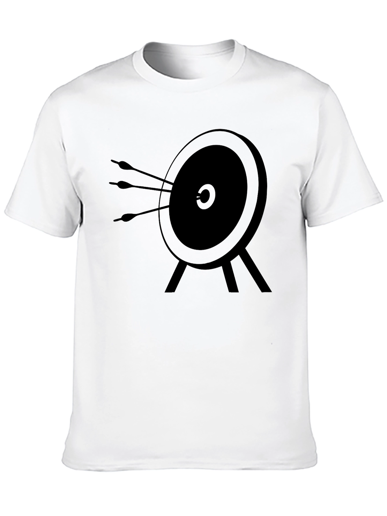 Archery Target T-Shirt - Bullseye Design