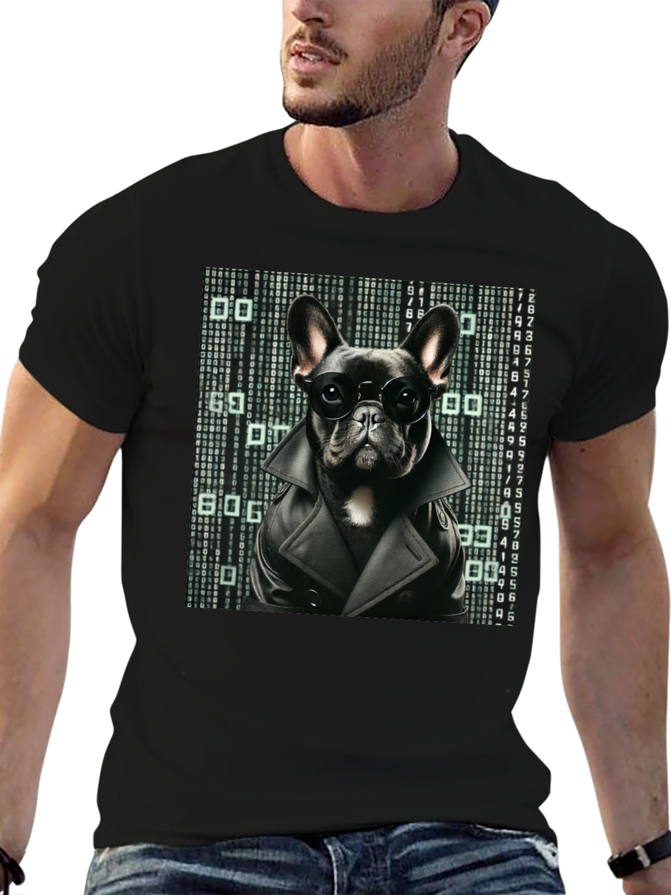 Matrix Dog T-Shirt - Geek Chic