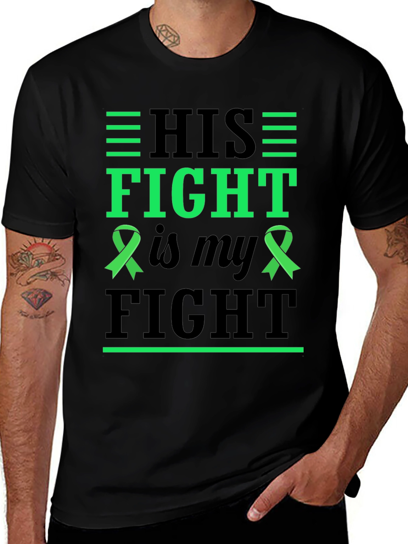 His Fight is My Fight Awareness T-Shirt