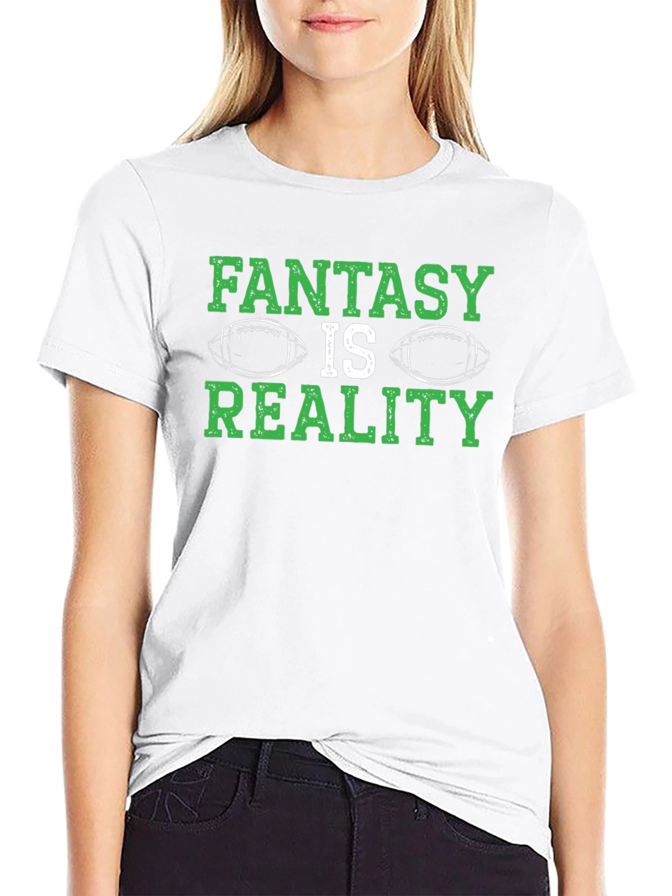 Fantasy Football Is Reality Graphic Tee