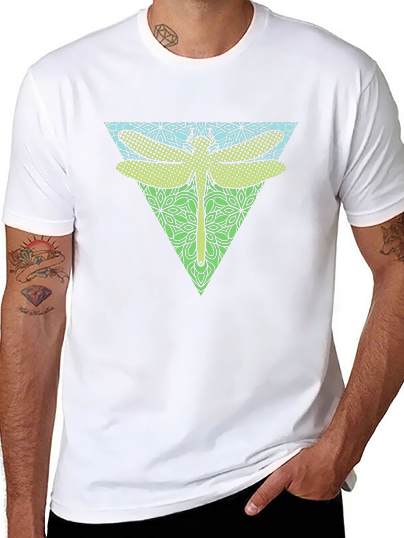 Dragonfly Graphic Tee - Nature Inspired Design