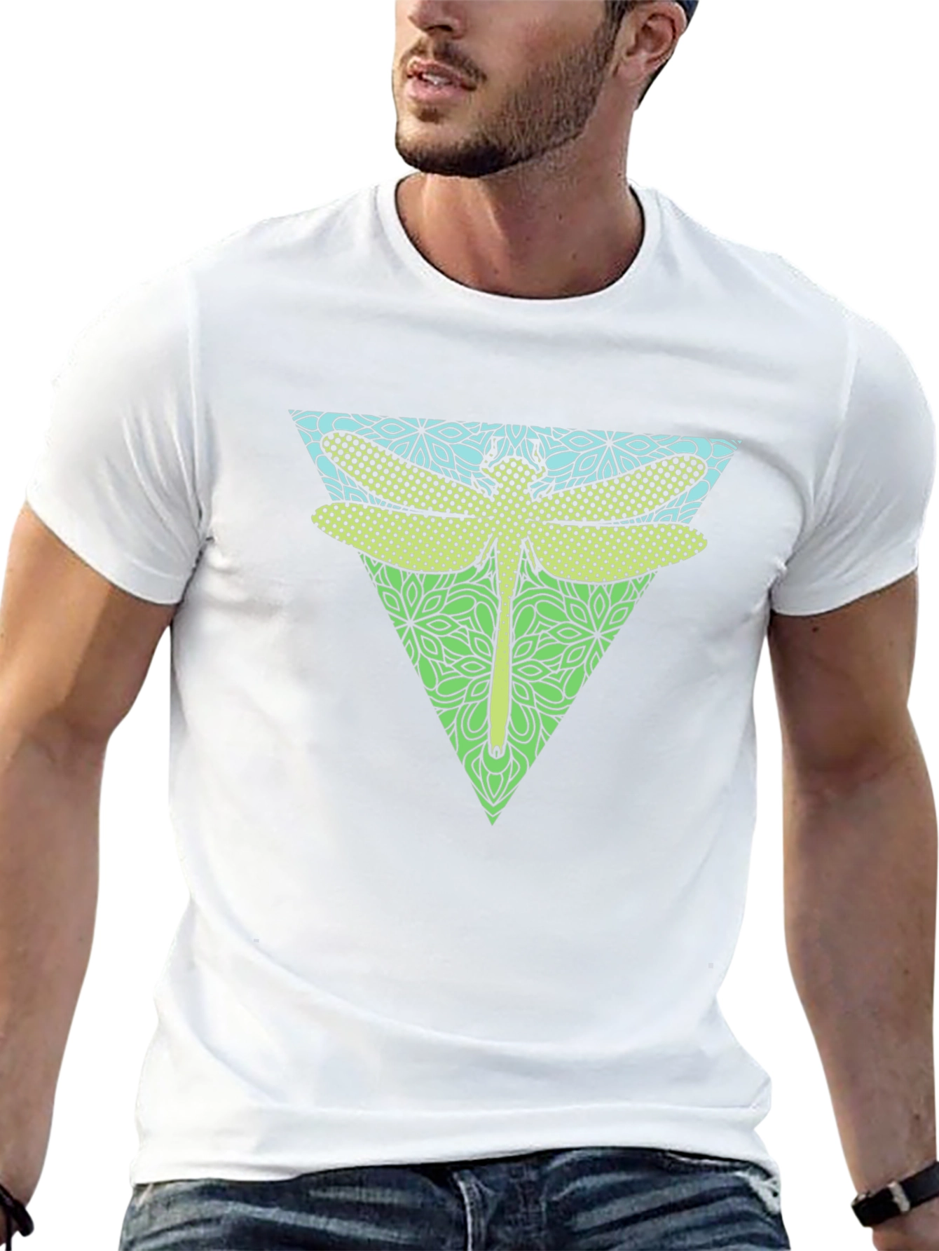 Dragonfly Graphic Tee - Nature Inspired Design