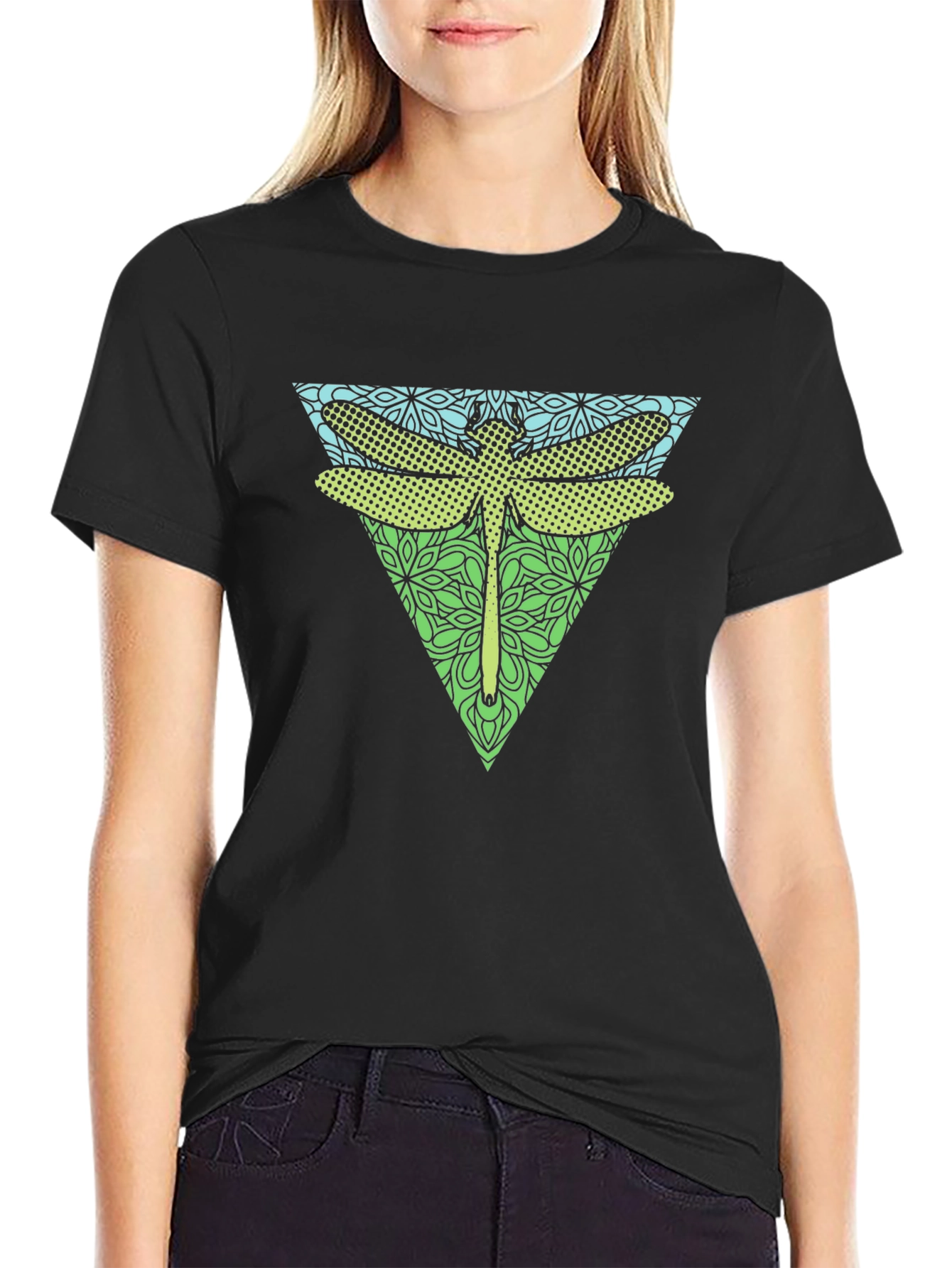 Dragonfly Graphic Tee - Nature Inspired Design