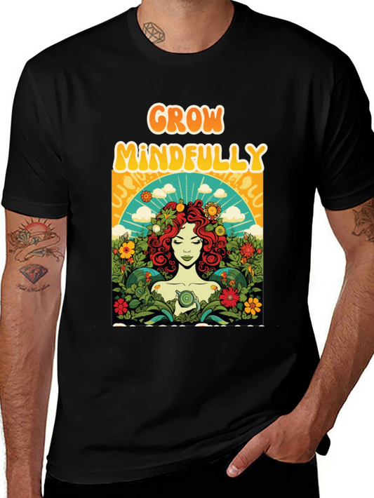 Grow Mindfully Graphic T-Shirt
