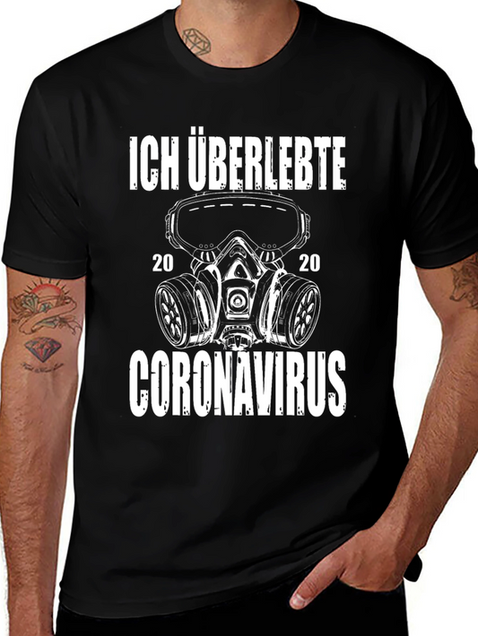 I Survived Coronavirus T-Shirt - Black