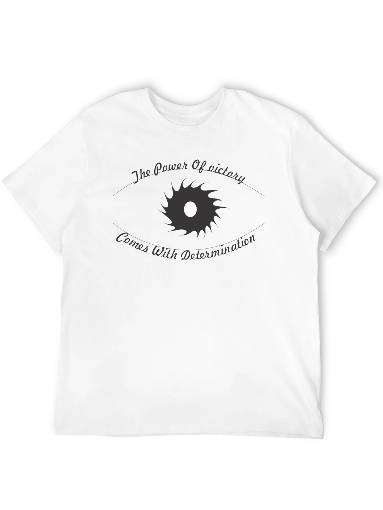 Power of Victory Black Graphic Tee