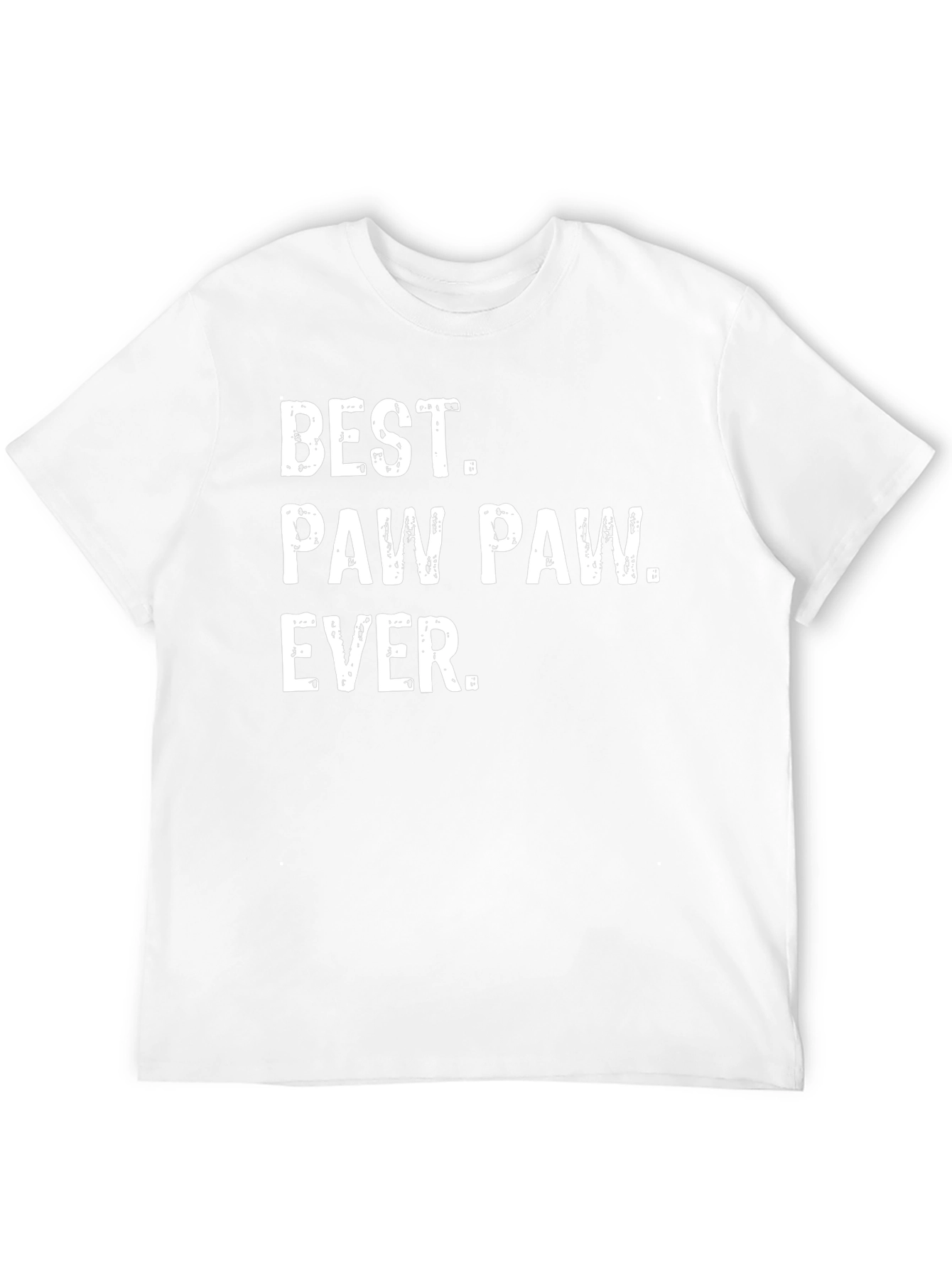 Best Paw Paw Ever T-Shirt - Black