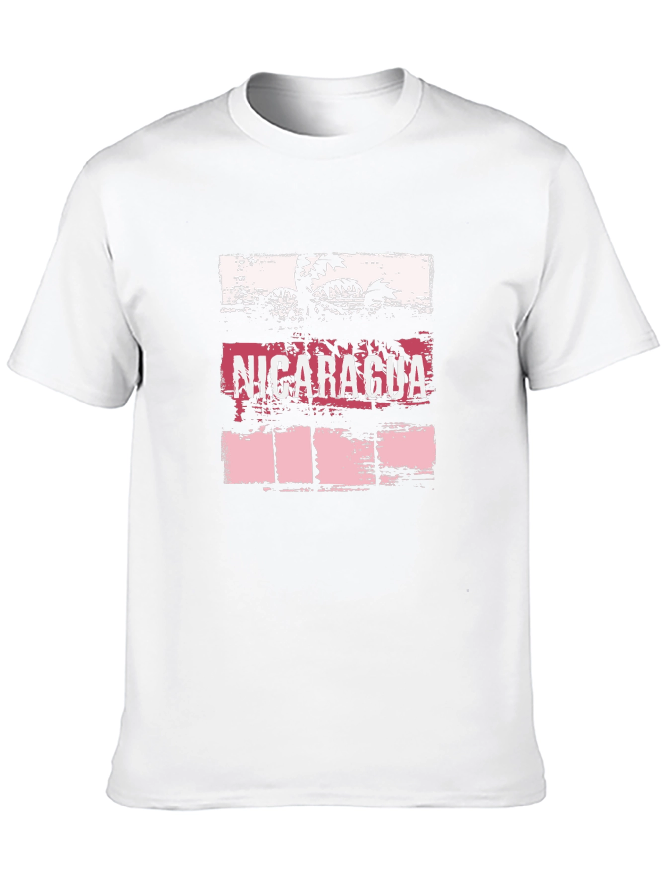 Nicaragua Palm Tree Graphic Tee - Tropical Vacation Souvenir