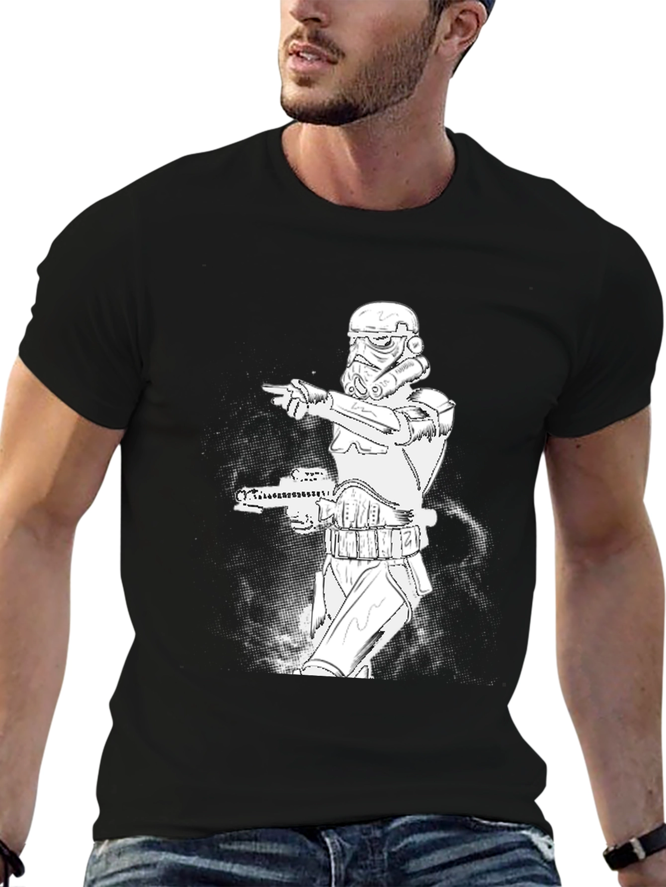 Stormtrooper Graphic Tee - Classic Sci-Fi Style