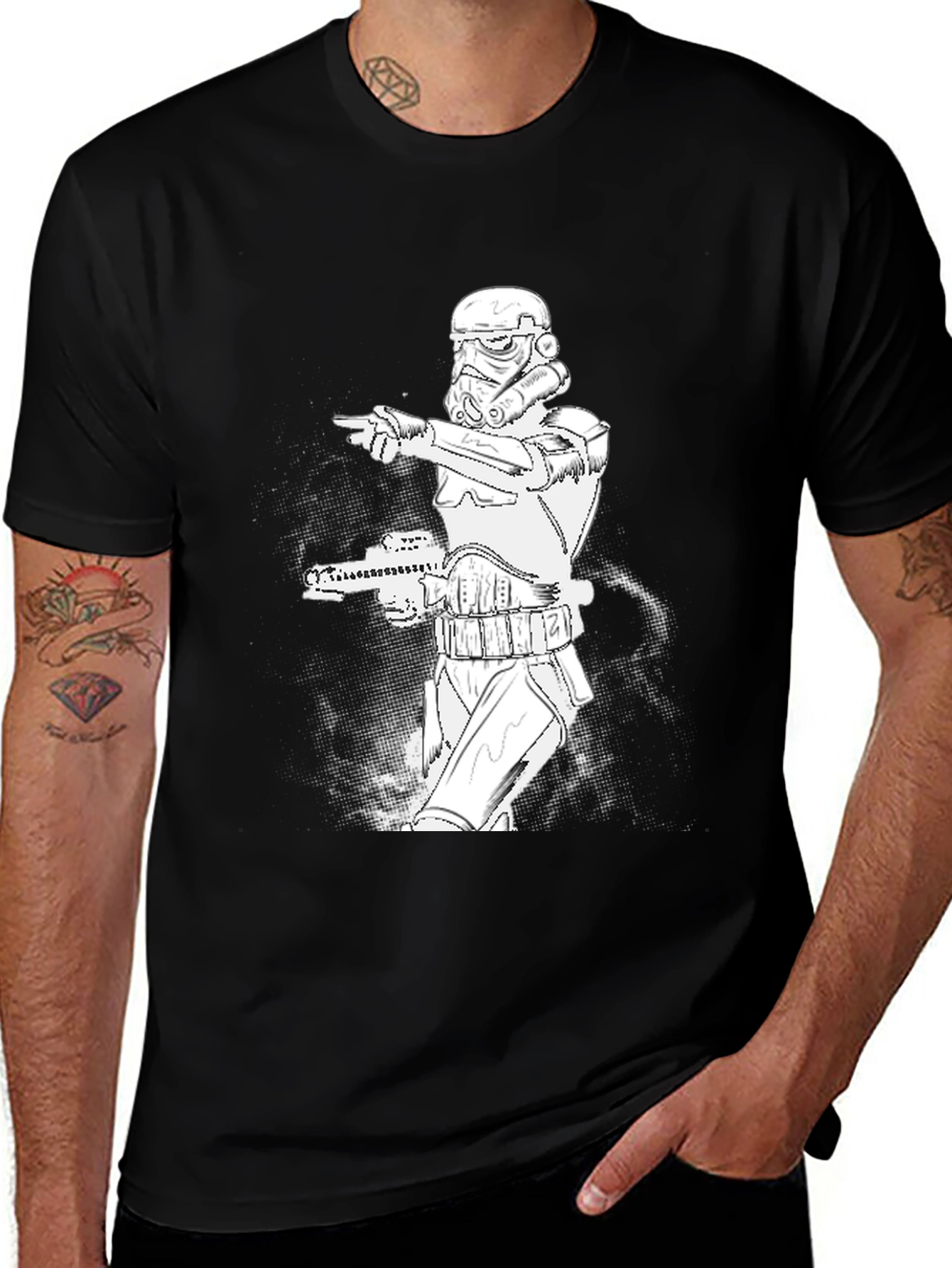 Stormtrooper Graphic Tee - Classic Sci-Fi Style