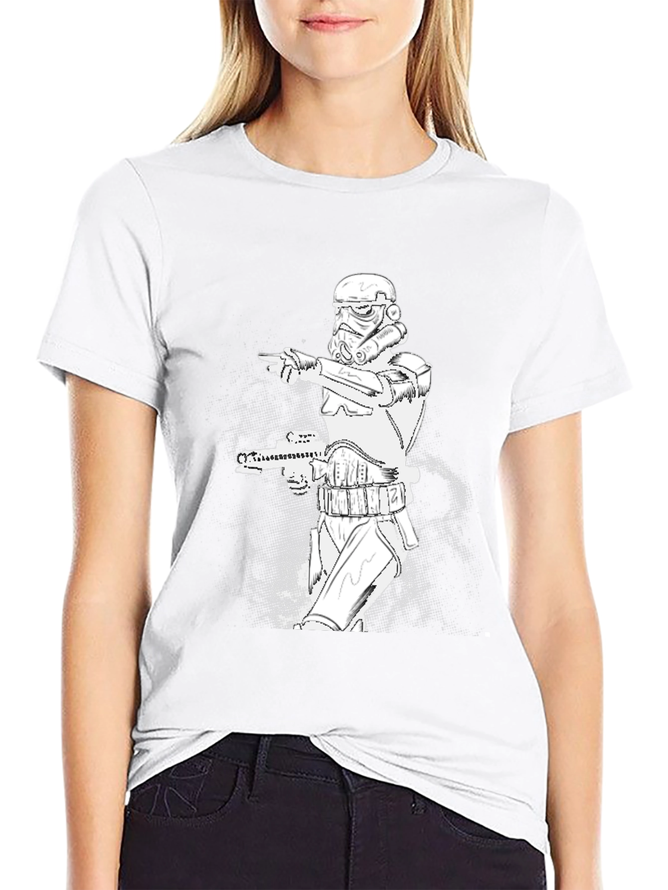 Stormtrooper Graphic Tee - Classic Sci-Fi Style