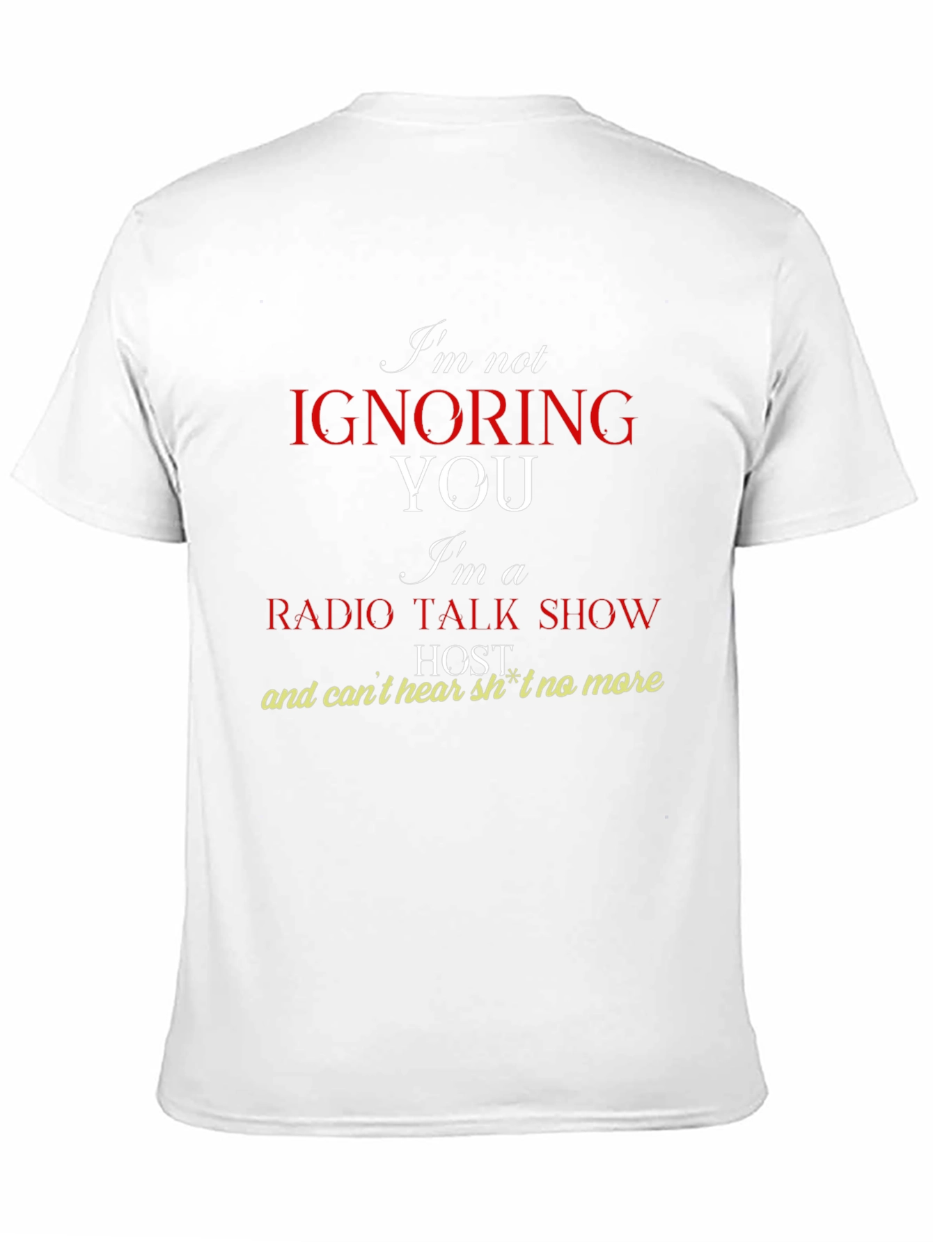 Radio Talk Show Host T-Shirt