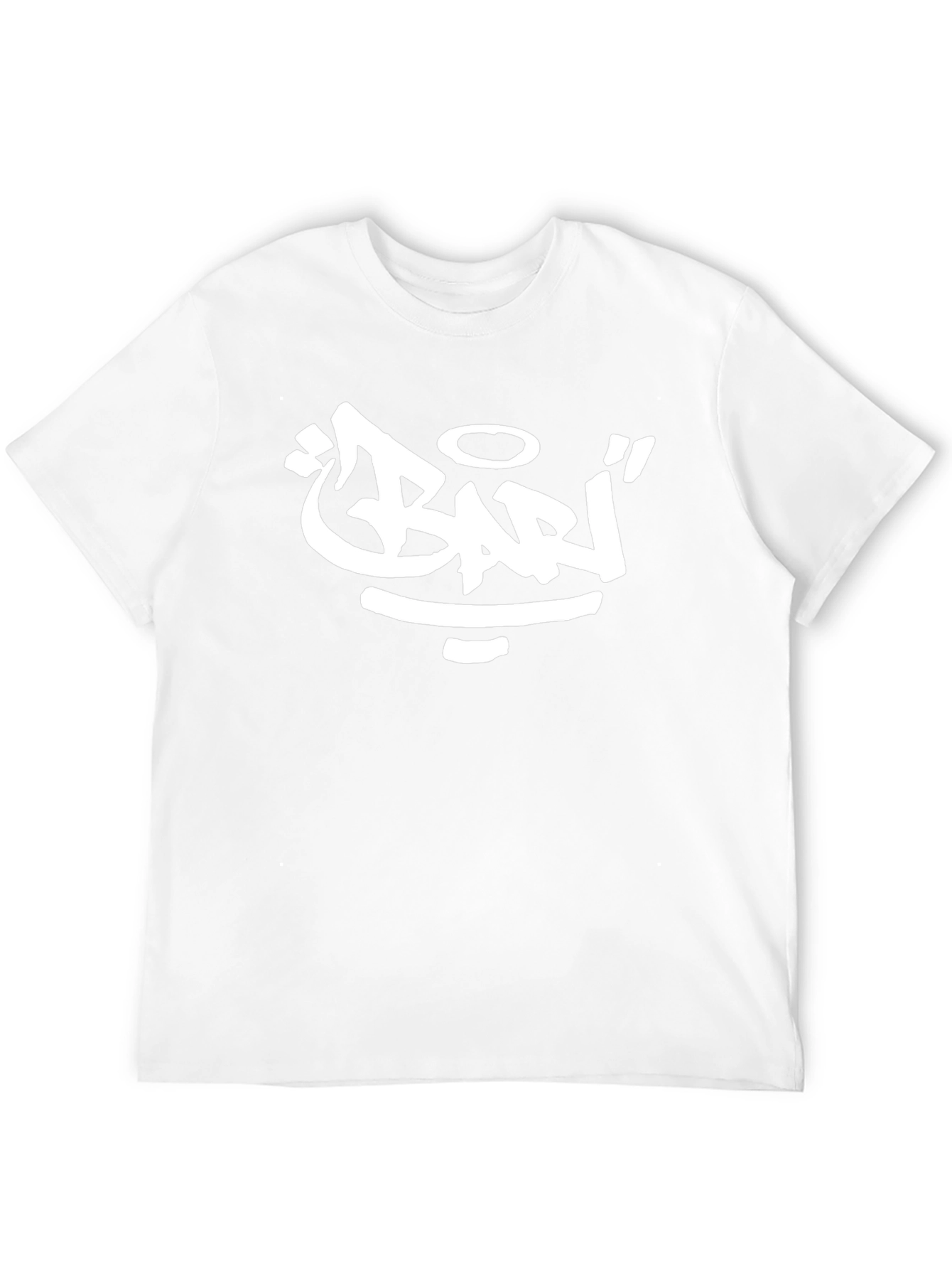 Black Graphic Tee - Bari Graffiti Style Print