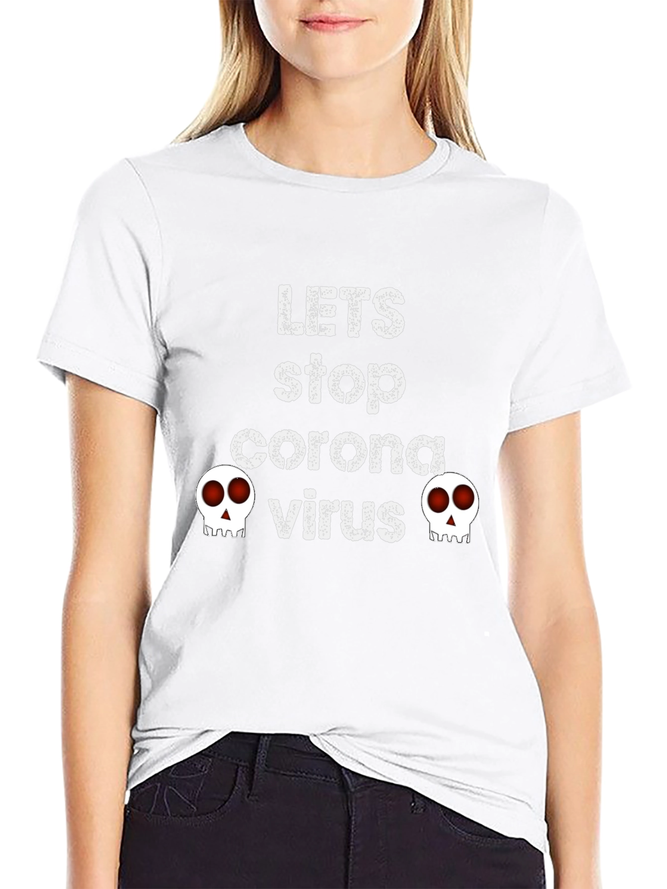 Stop Corona Virus Graphic Tee