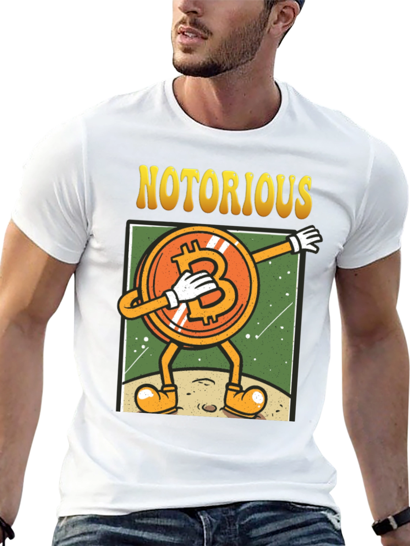 Notorious Bitcoin Dab T-Shirt