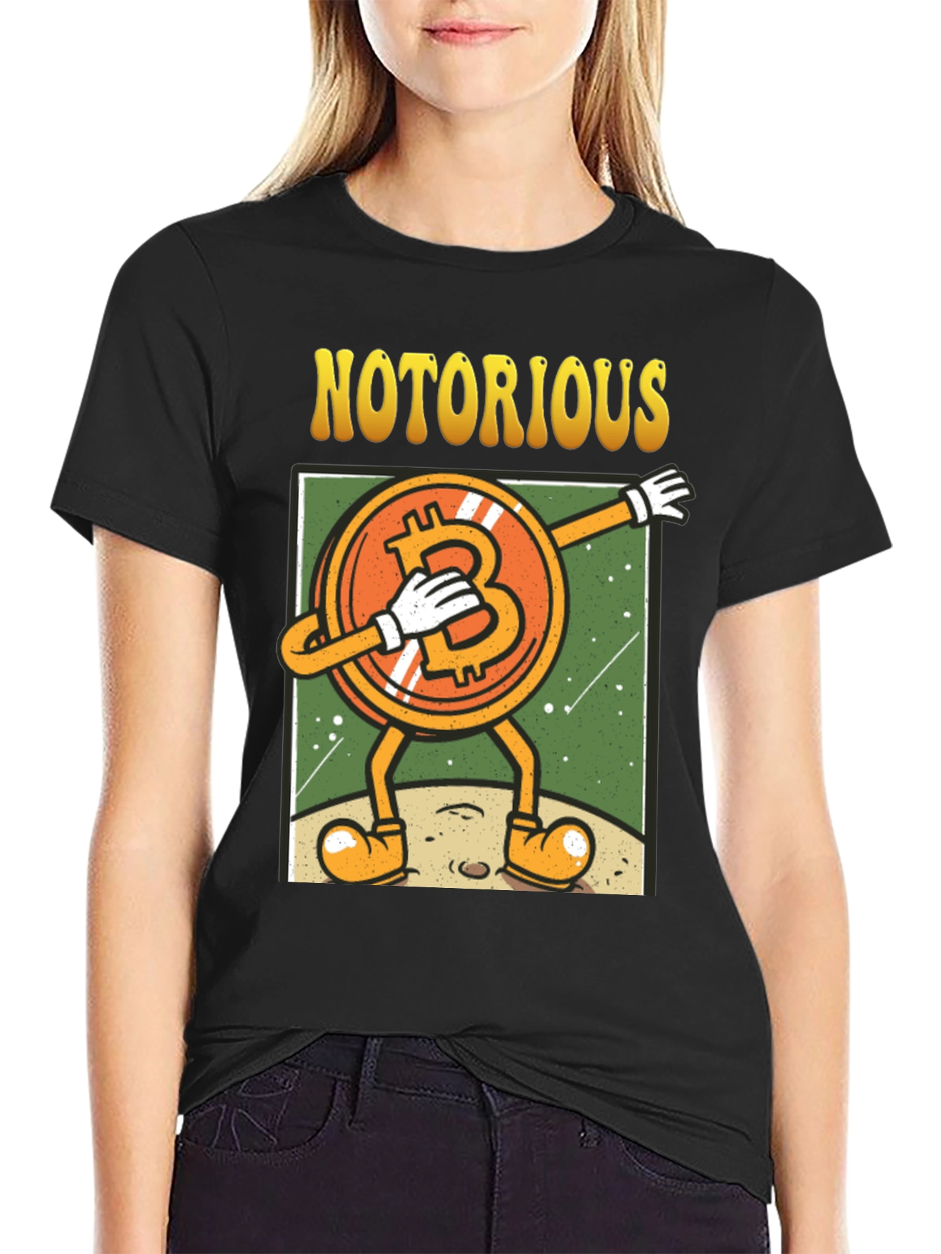 Notorious Bitcoin Dab T-Shirt