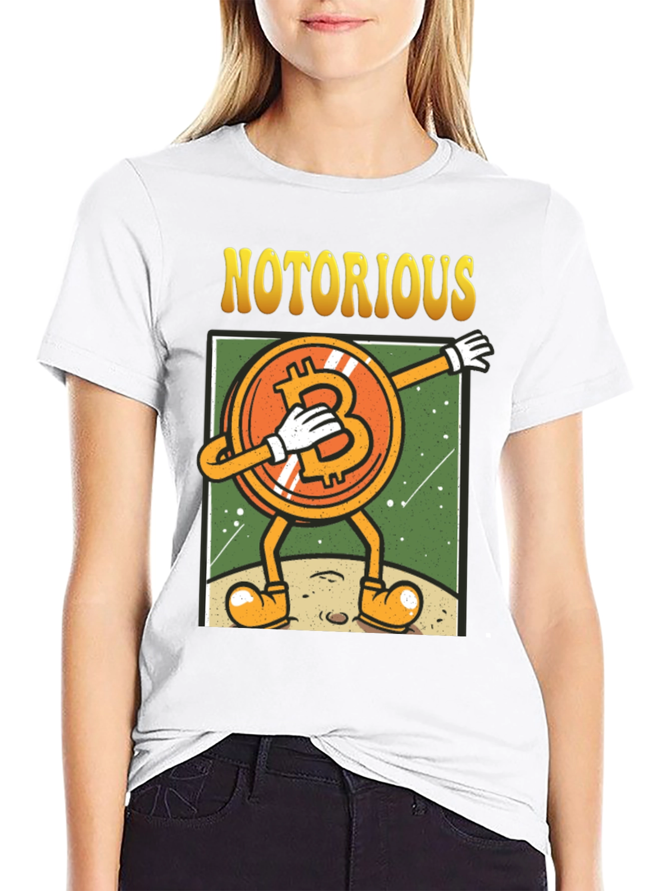 Notorious Bitcoin Dab T-Shirt