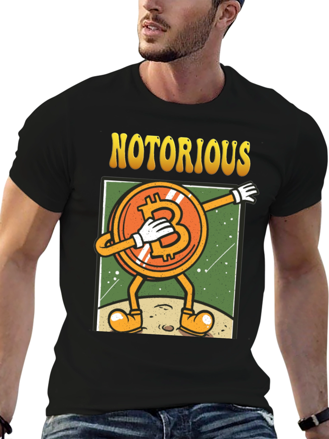 Notorious Bitcoin Dab T-Shirt