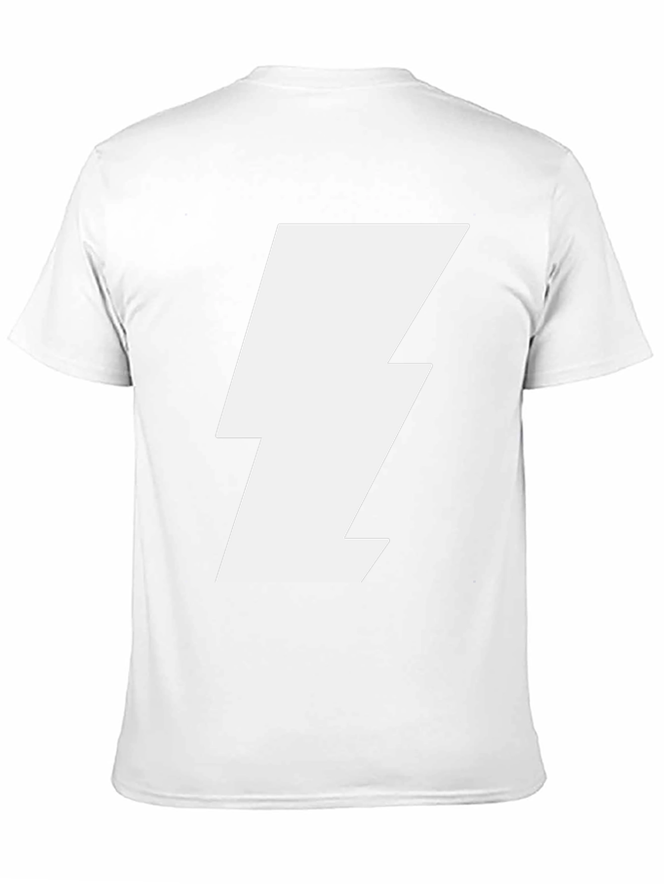 Lightning Bolt Graphic Tee - Black