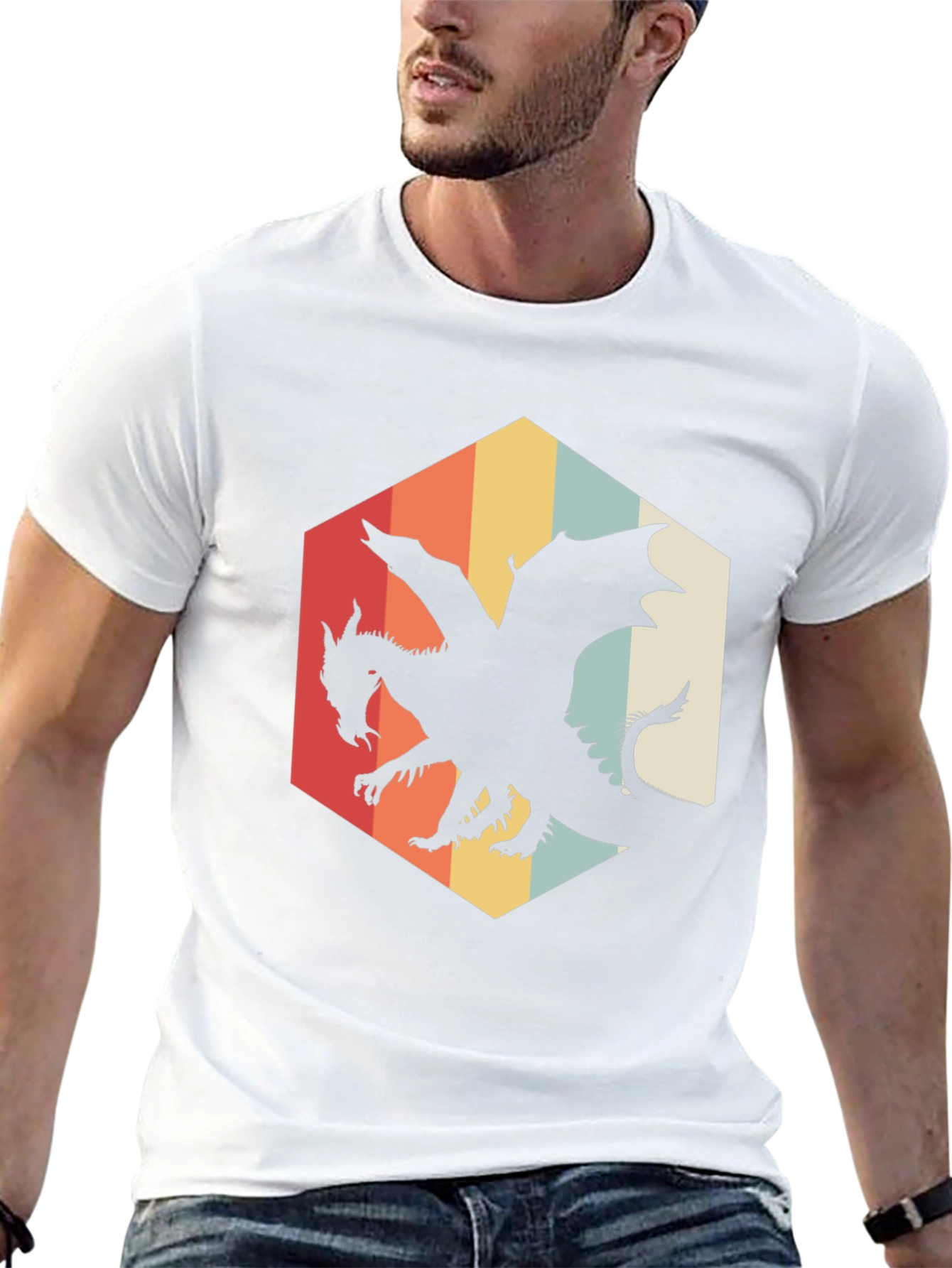 Dragon Retro T-Shirt
