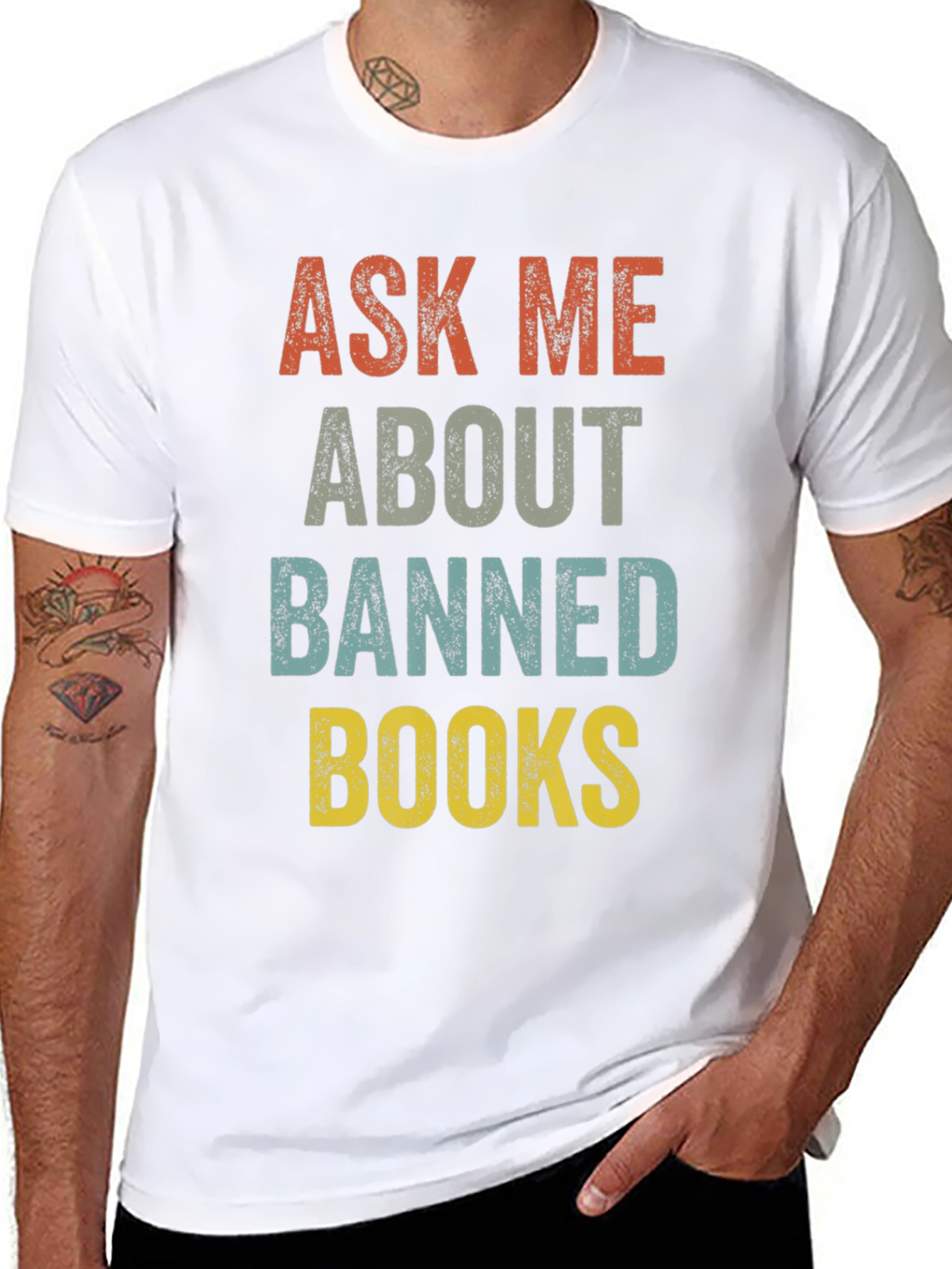 Ask Me About Banned Books T-Shirt