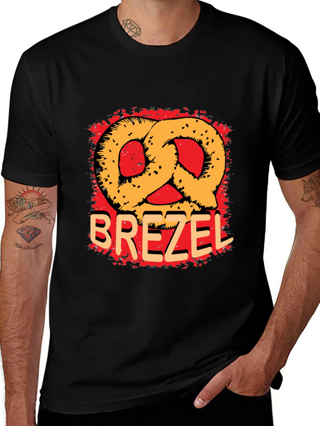 Brezel Pretzel T-Shirt - Bavarian Food Tee