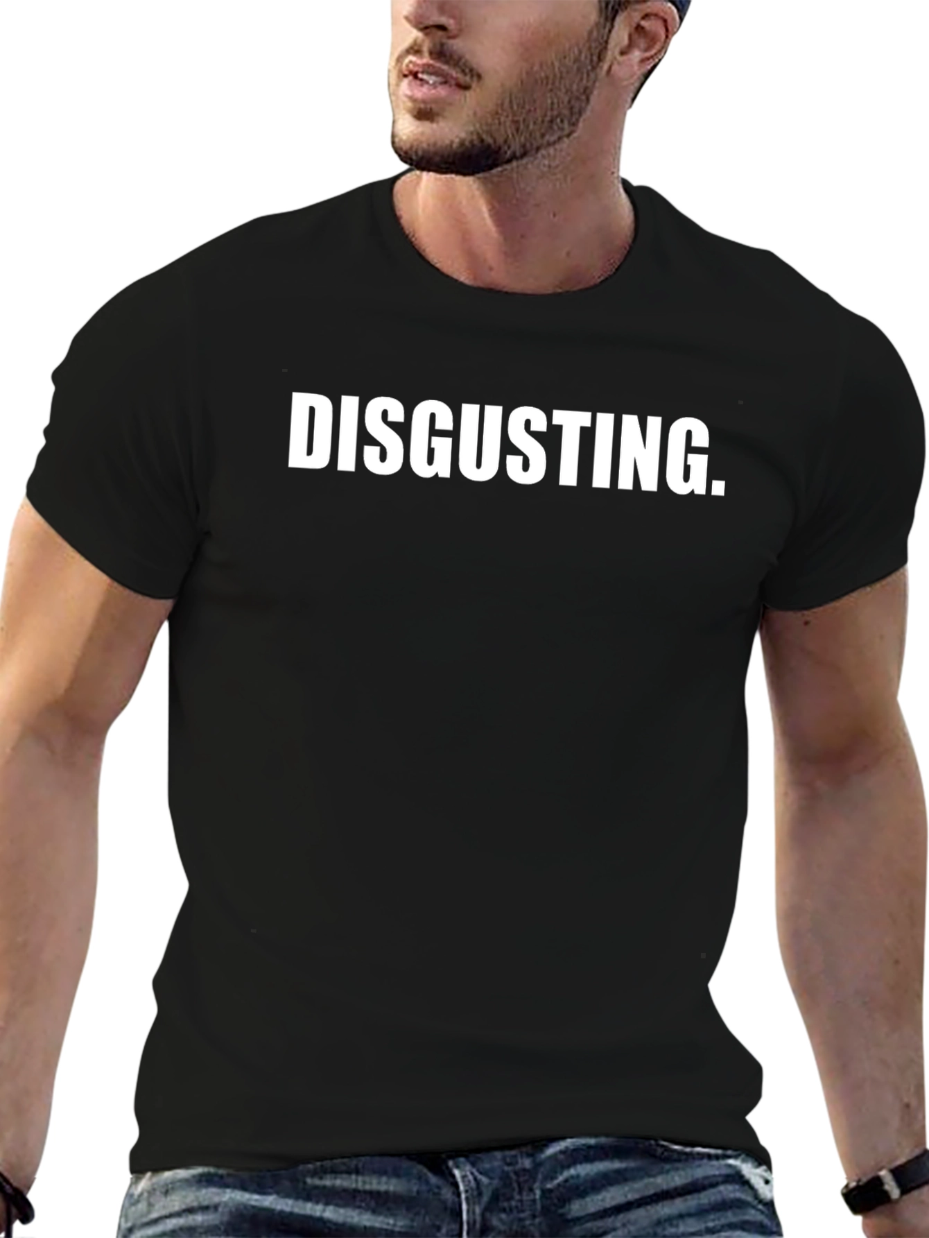 Disgusting Graphic Tee - Bold Statement Shirt