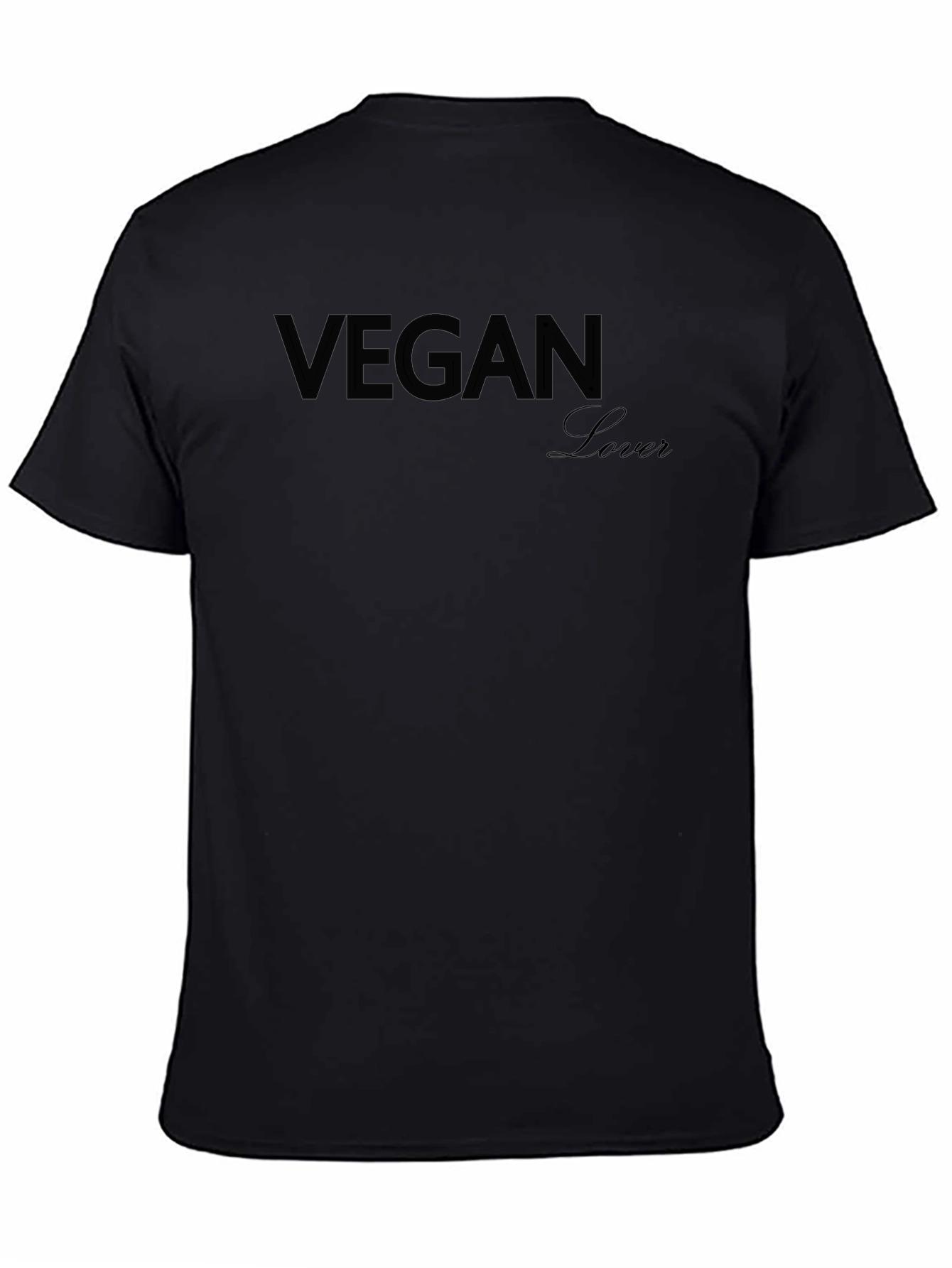 Vegan Lover Black T-Shirt