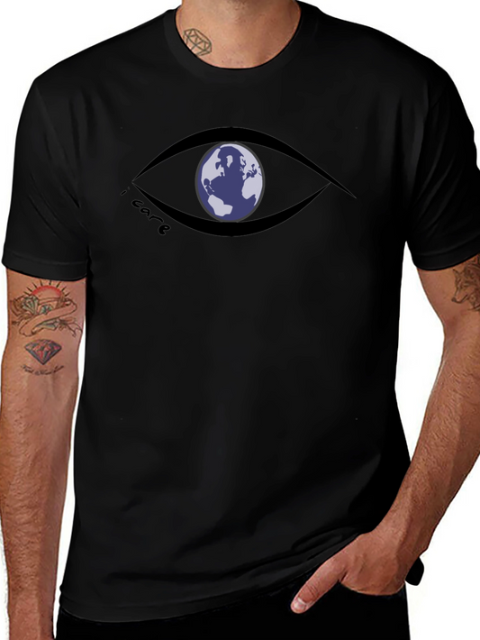 I Care Earth Graphic T-Shirt