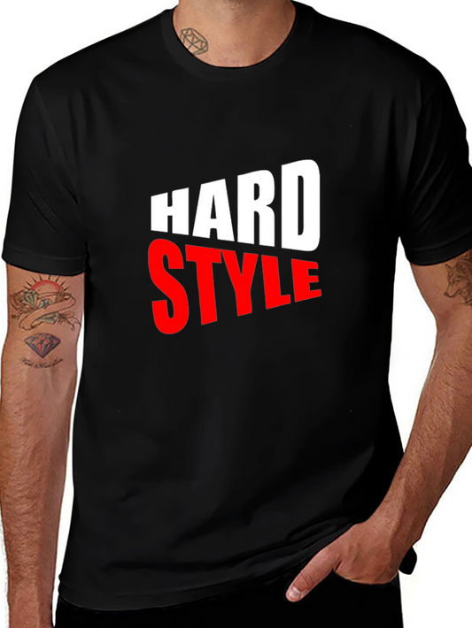 Hard Style Black Graphic Tee
