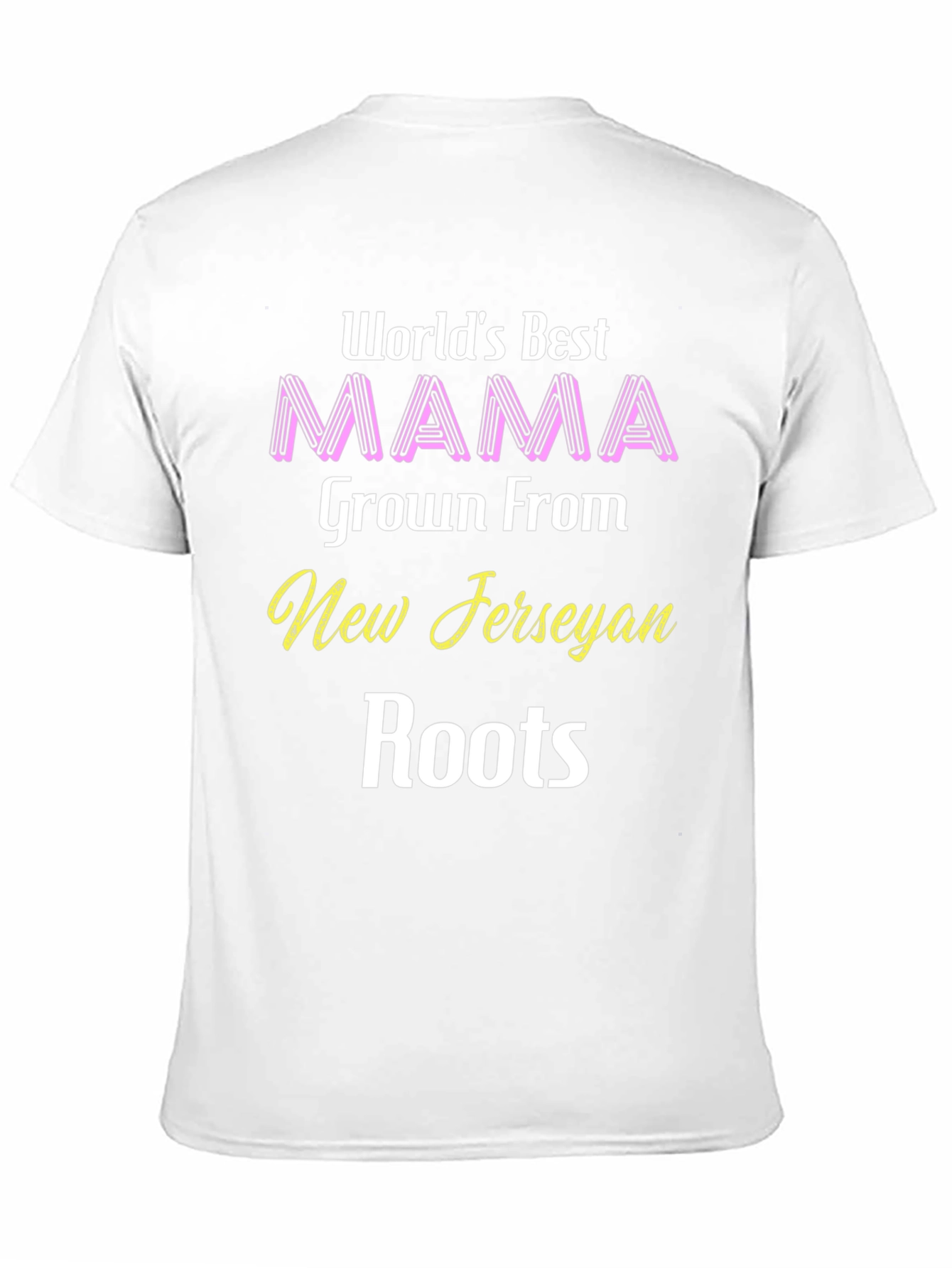 Worlds Best New Jersey Mama T-Shirt