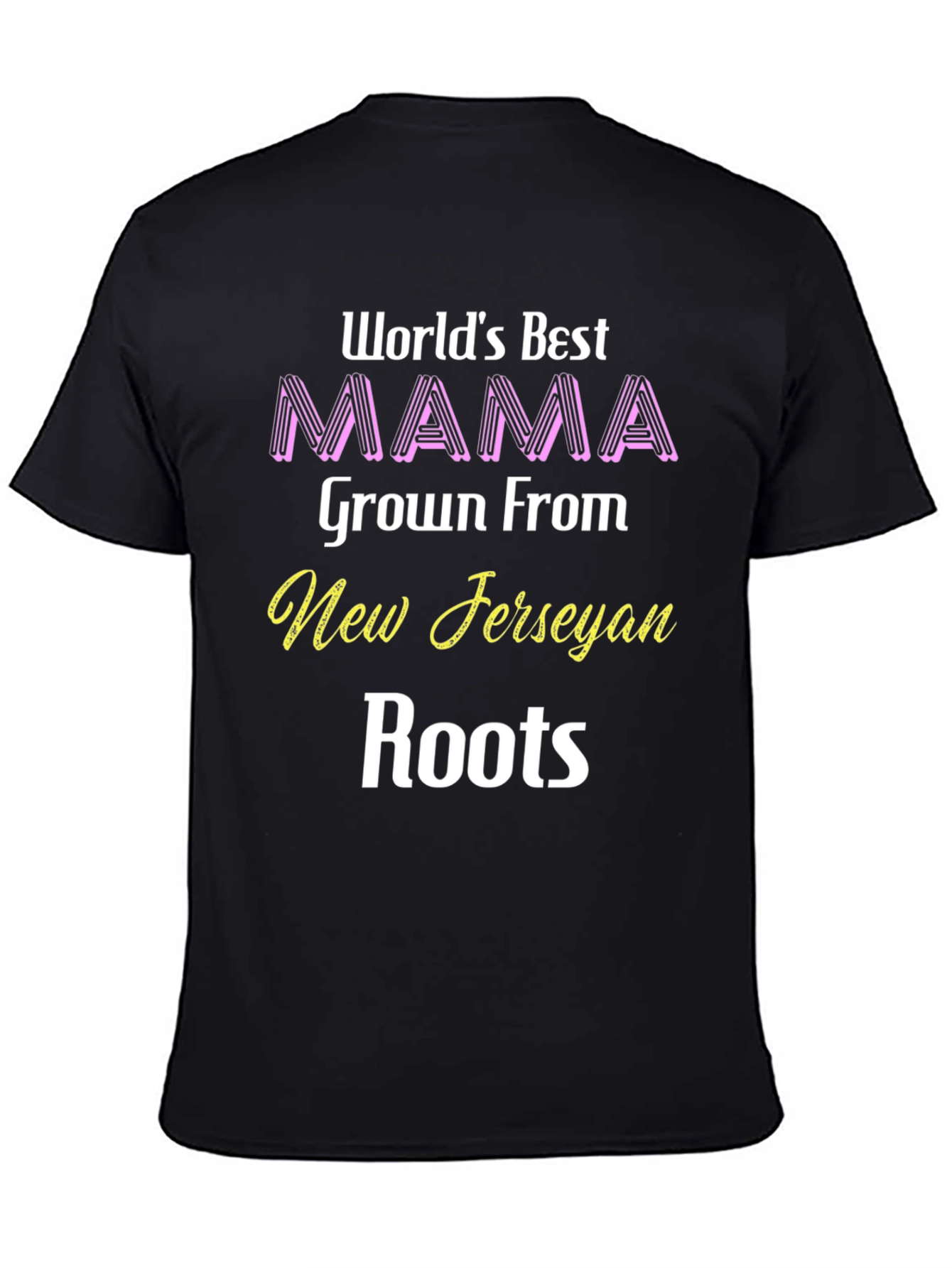 Worlds Best New Jersey Mama T-Shirt