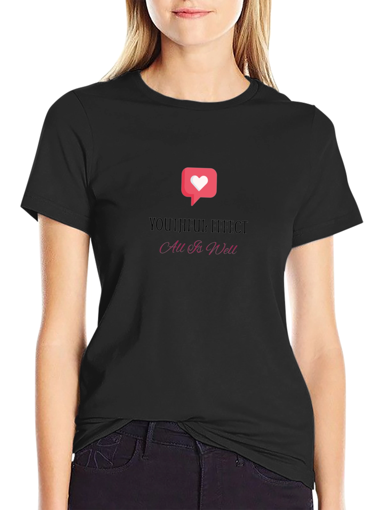 Youthful Effect Graphic Print T-Shirt