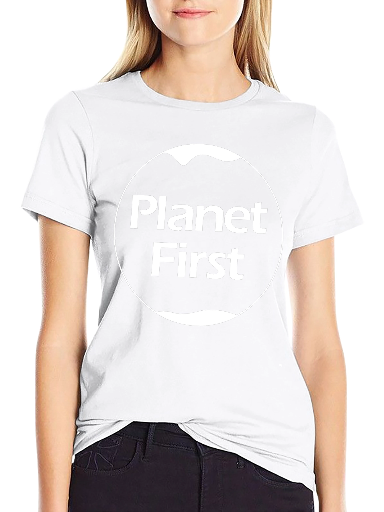 Planet First Graphic Tee - Eco-Conscious Style